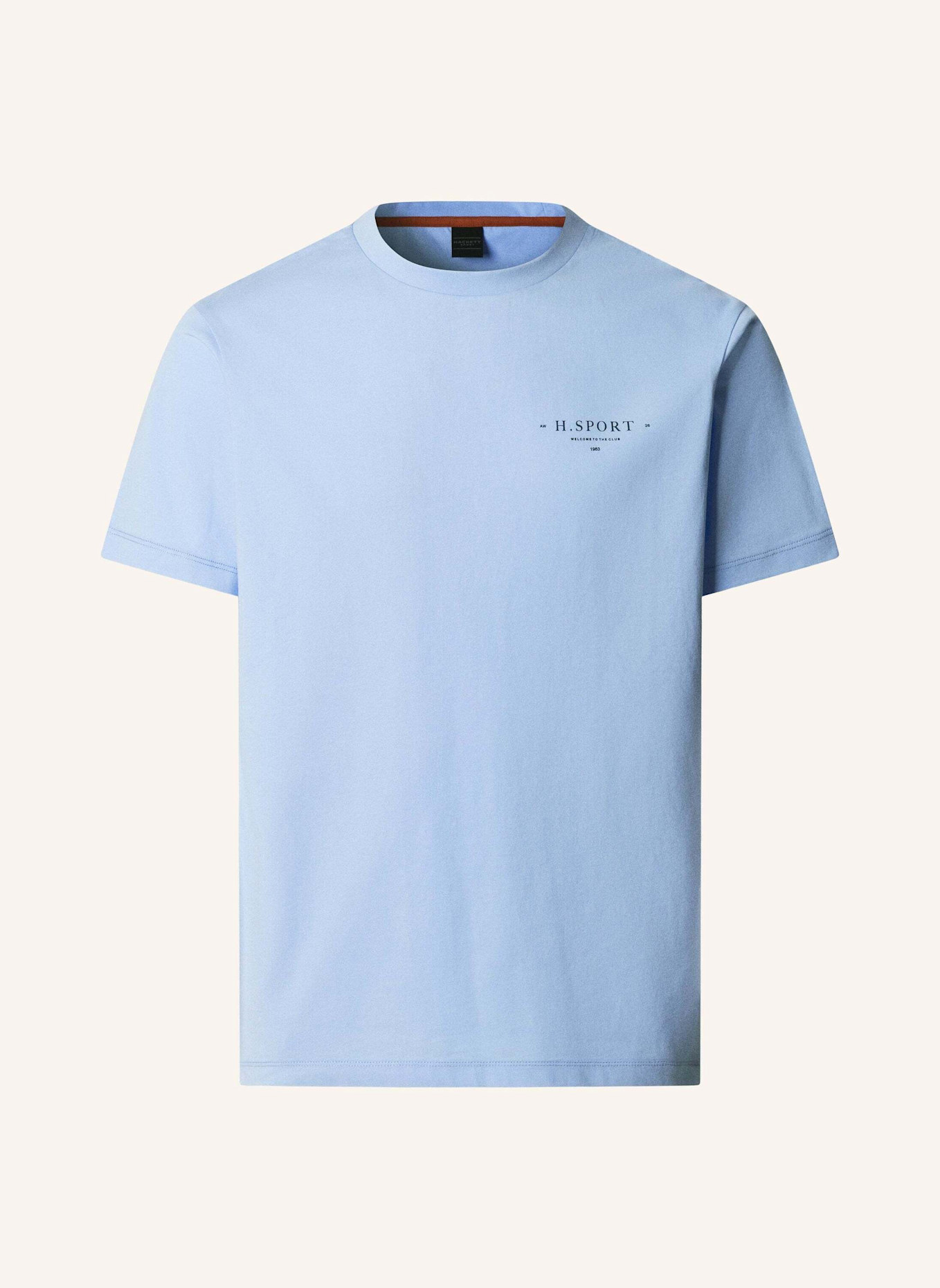 HACKETT LONDON T-Shirt HS CLUB HOUSE TEE: BLAU