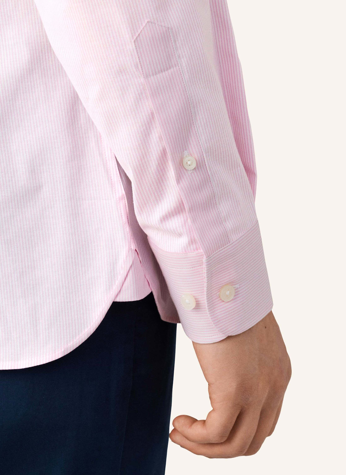 HACKETT LONDON Freizeithemd BI STRETCH BENGAL: ROSA