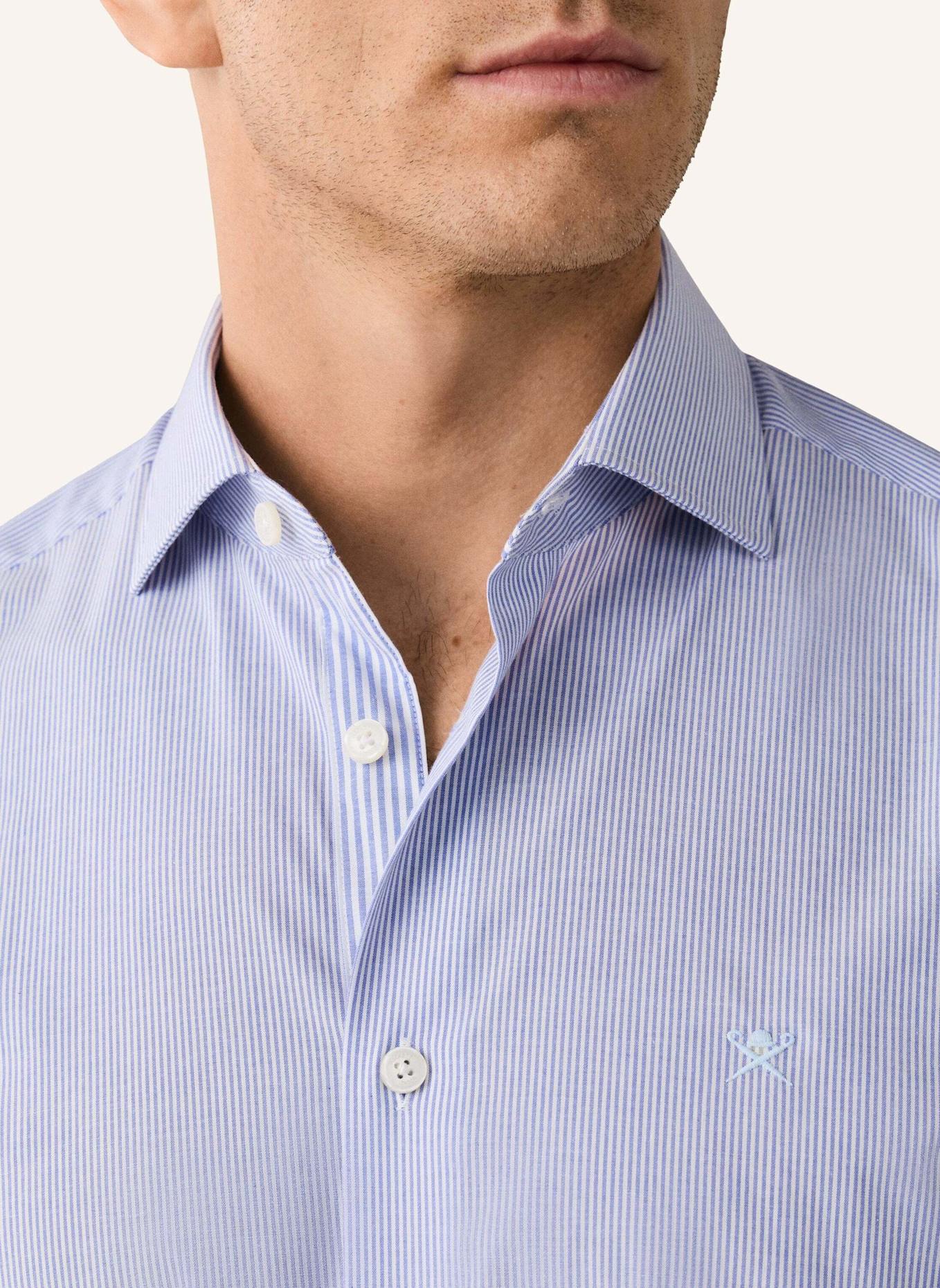 HACKETT LONDON Freizeithemd BI STRETCH BENGAL: DUNKELBLAU