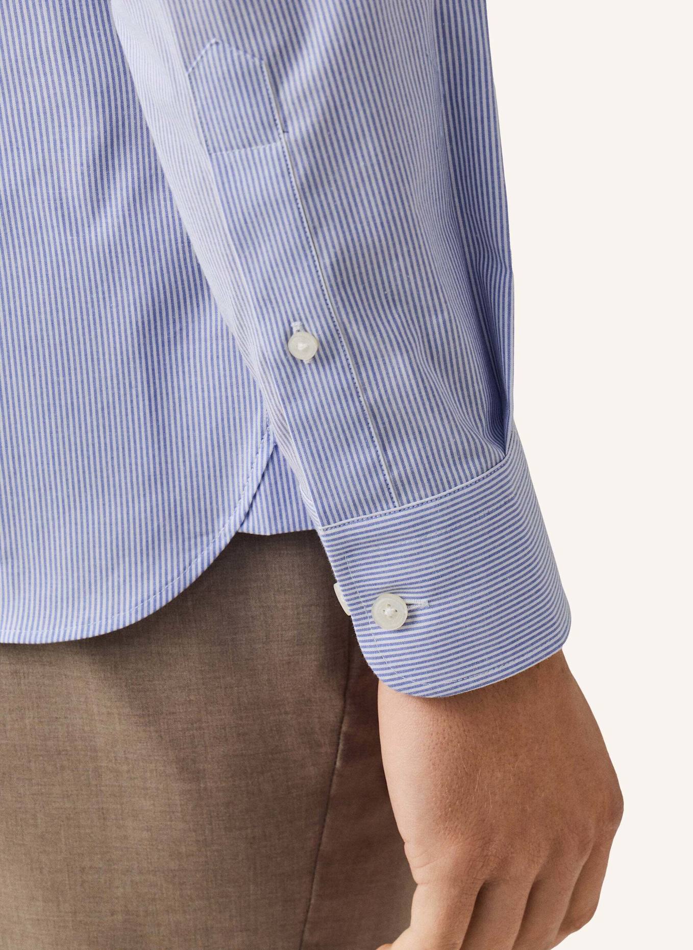 HACKETT LONDON Freizeithemd BI STRETCH BENGAL: DUNKELBLAU