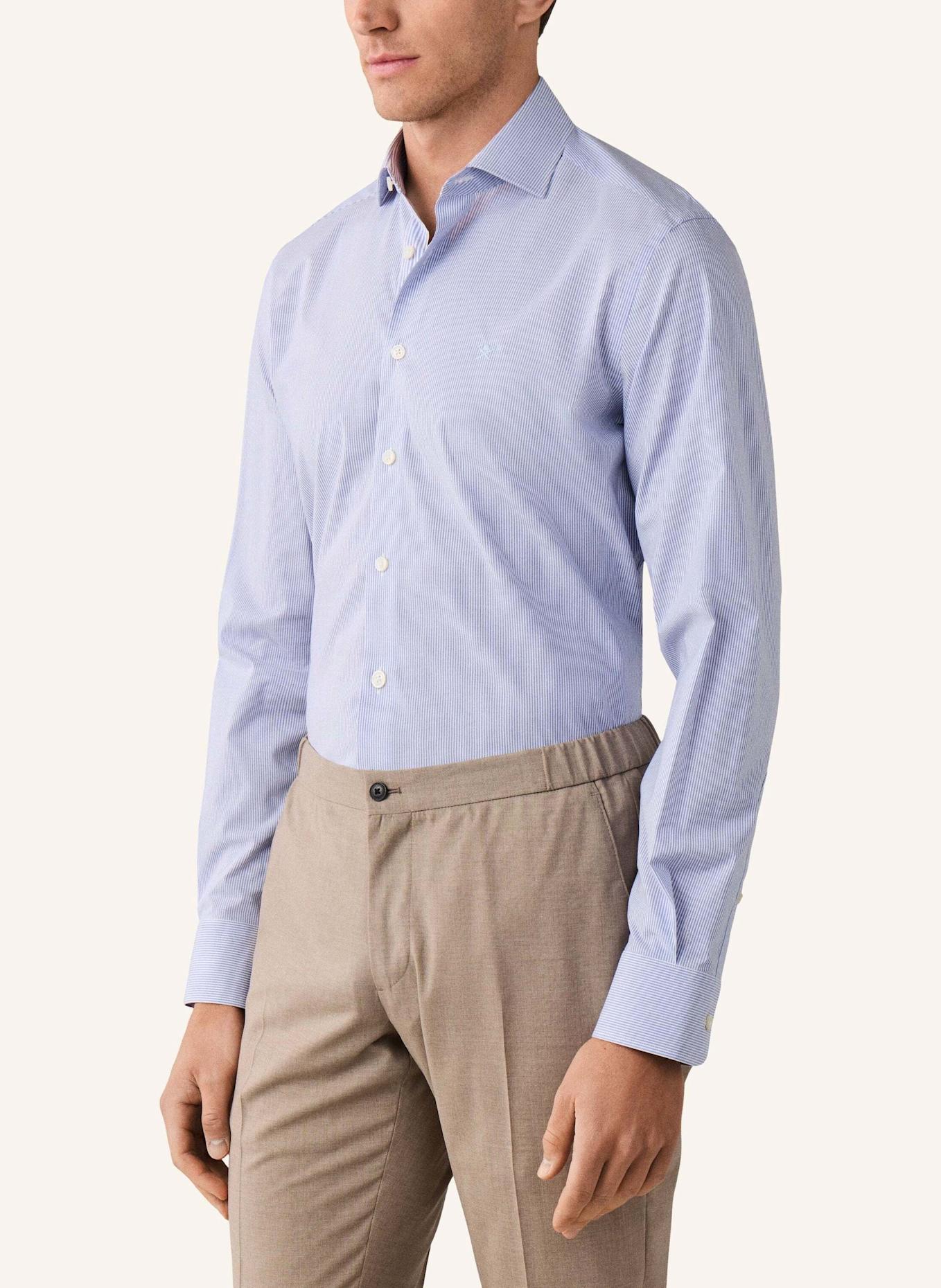 HACKETT LONDON Freizeithemd BI STRETCH BENGAL: DUNKELBLAU