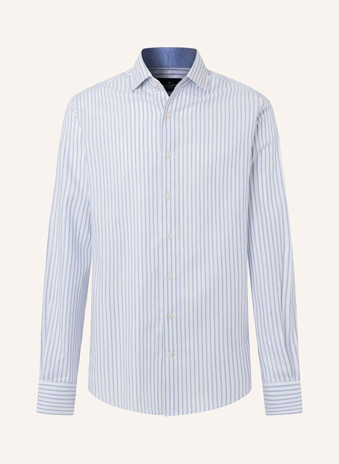 HACKETT LONDON Freizeithemd WIDE STRIPE: HELLBLAU