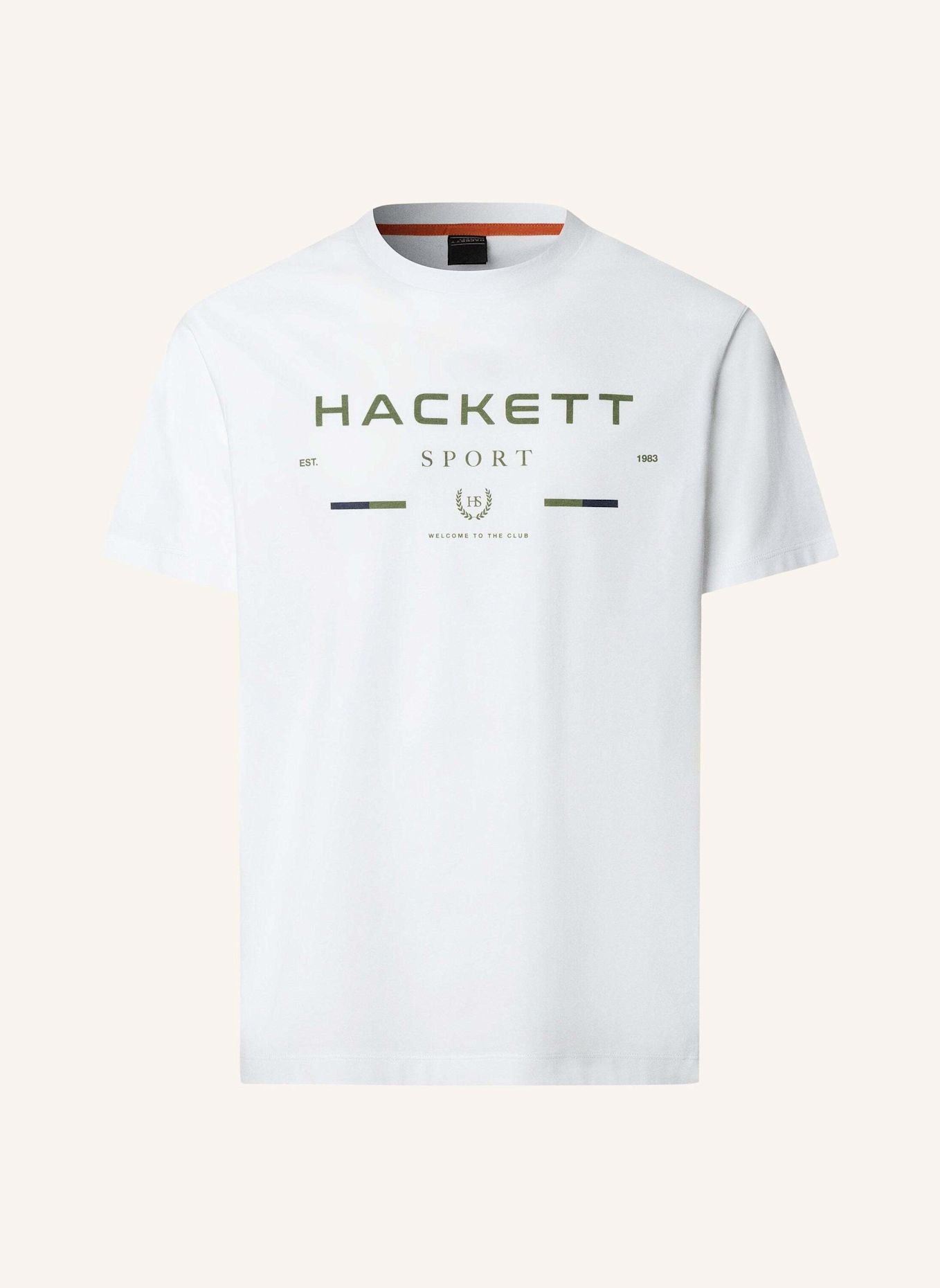 HACKETT LONDON T-Shirt HS LEGACY TEE: WEISS