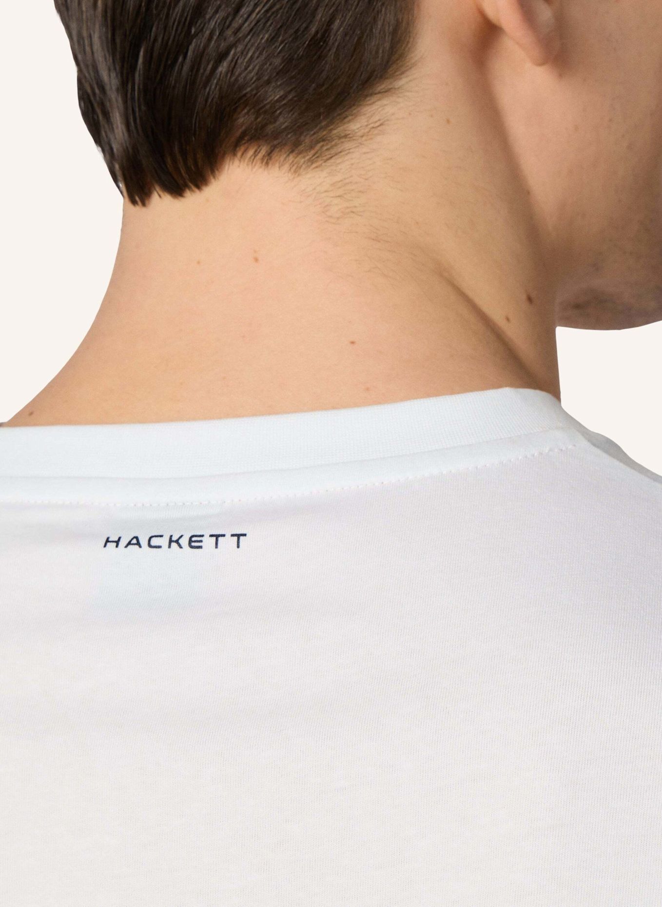 HACKETT LONDON T-Shirt HS LEGACY TEE: WEISS