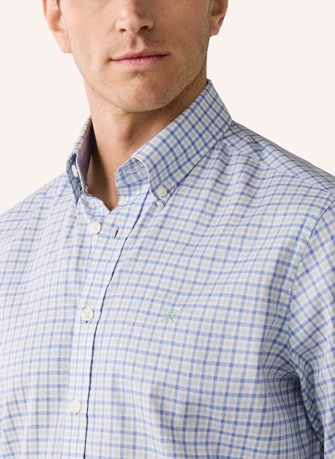 HACKETT LONDON Freizeithemd THREE COLOR GINGHAM: GRÜN