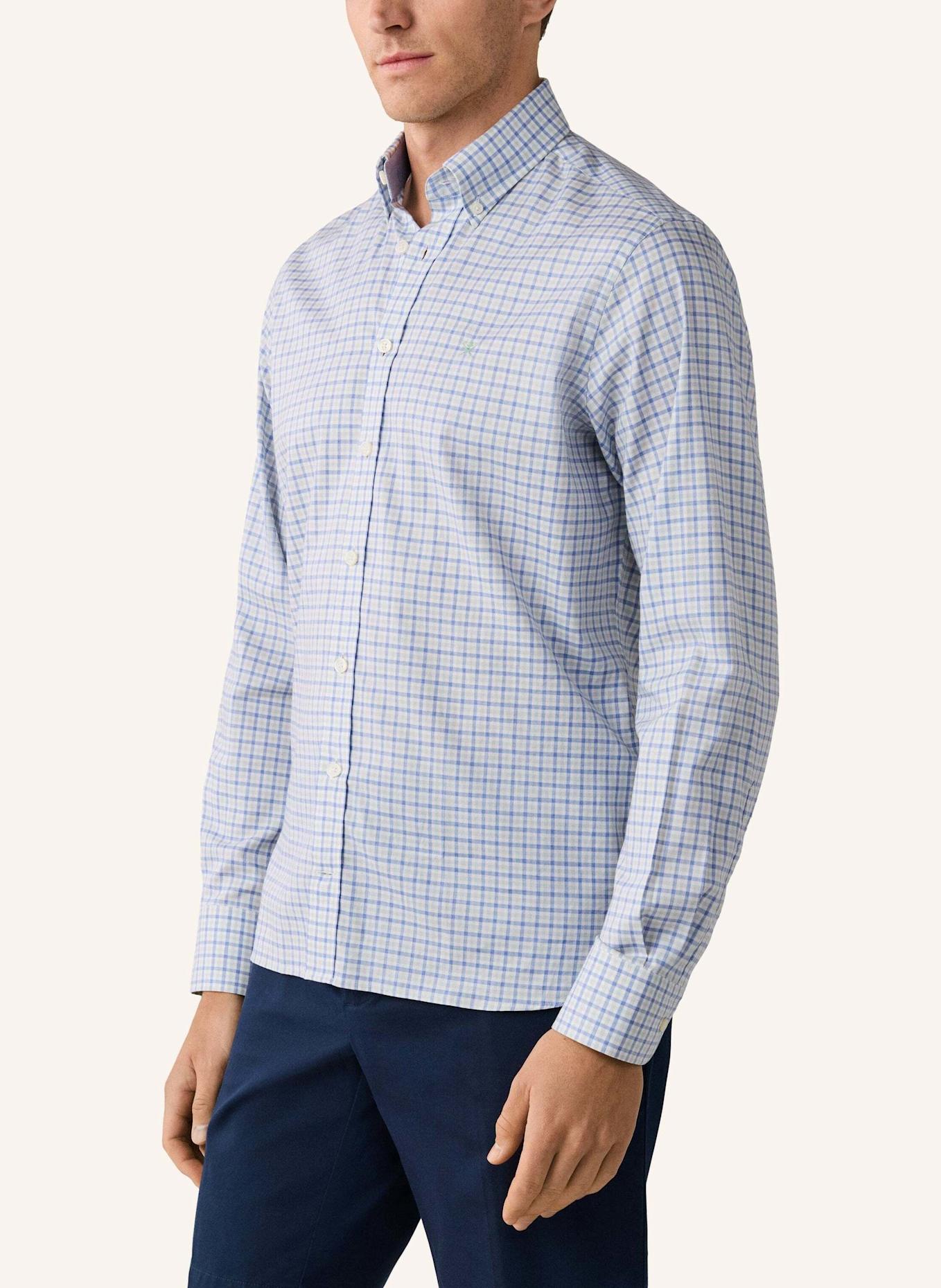 HACKETT LONDON Freizeithemd THREE COLOR GINGHAM: GRÜN