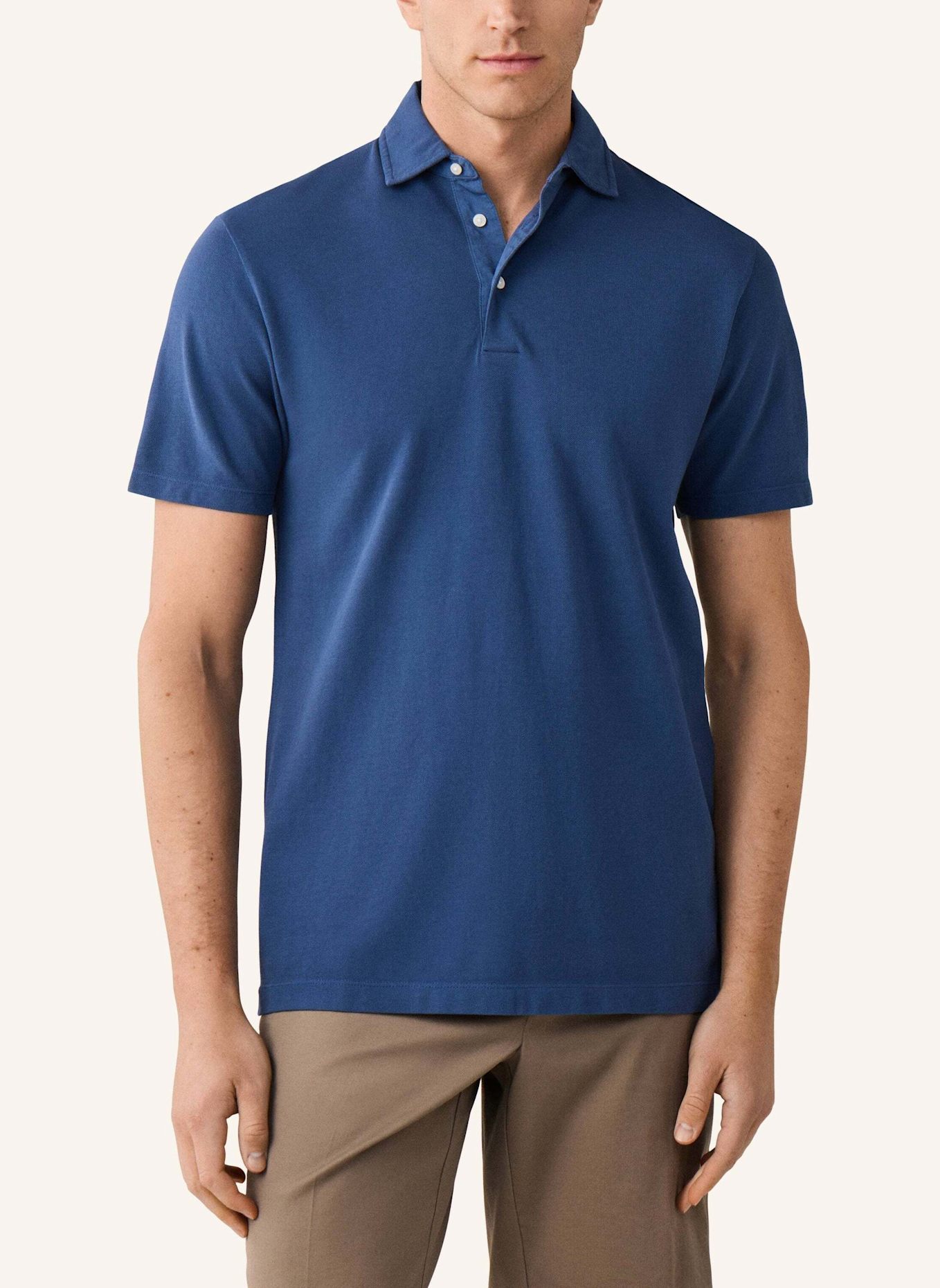HACKETT LONDON Poloshirt GMD PIQUE SS: BLAU