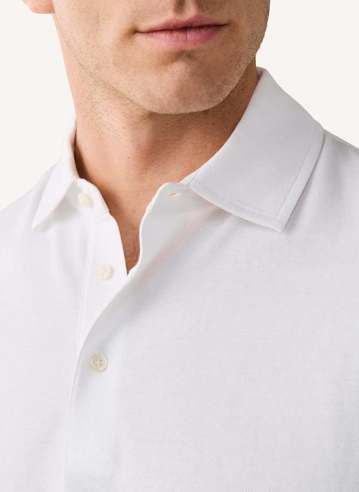 HACKETT LONDON Poloshirt GMD PIQUE SS: WEISS