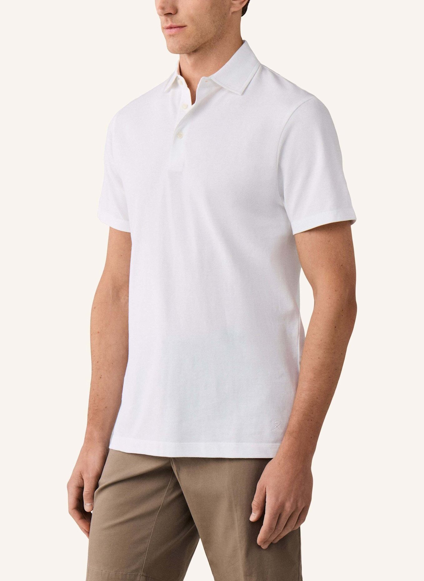 HACKETT LONDON Poloshirt GMD PIQUE SS: WEISS
