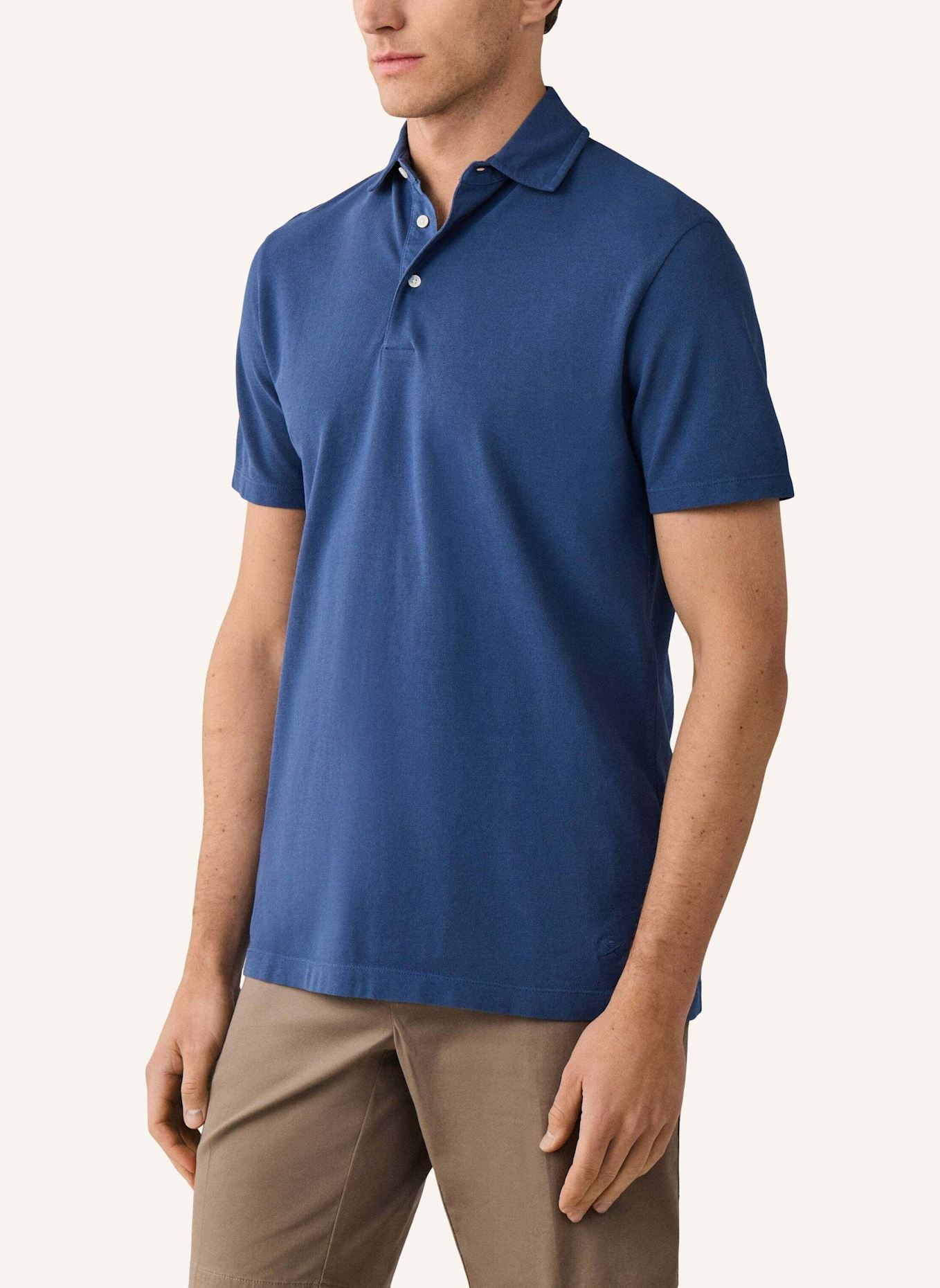HACKETT LONDON Poloshirt GMD PIQUE SS: BLAU