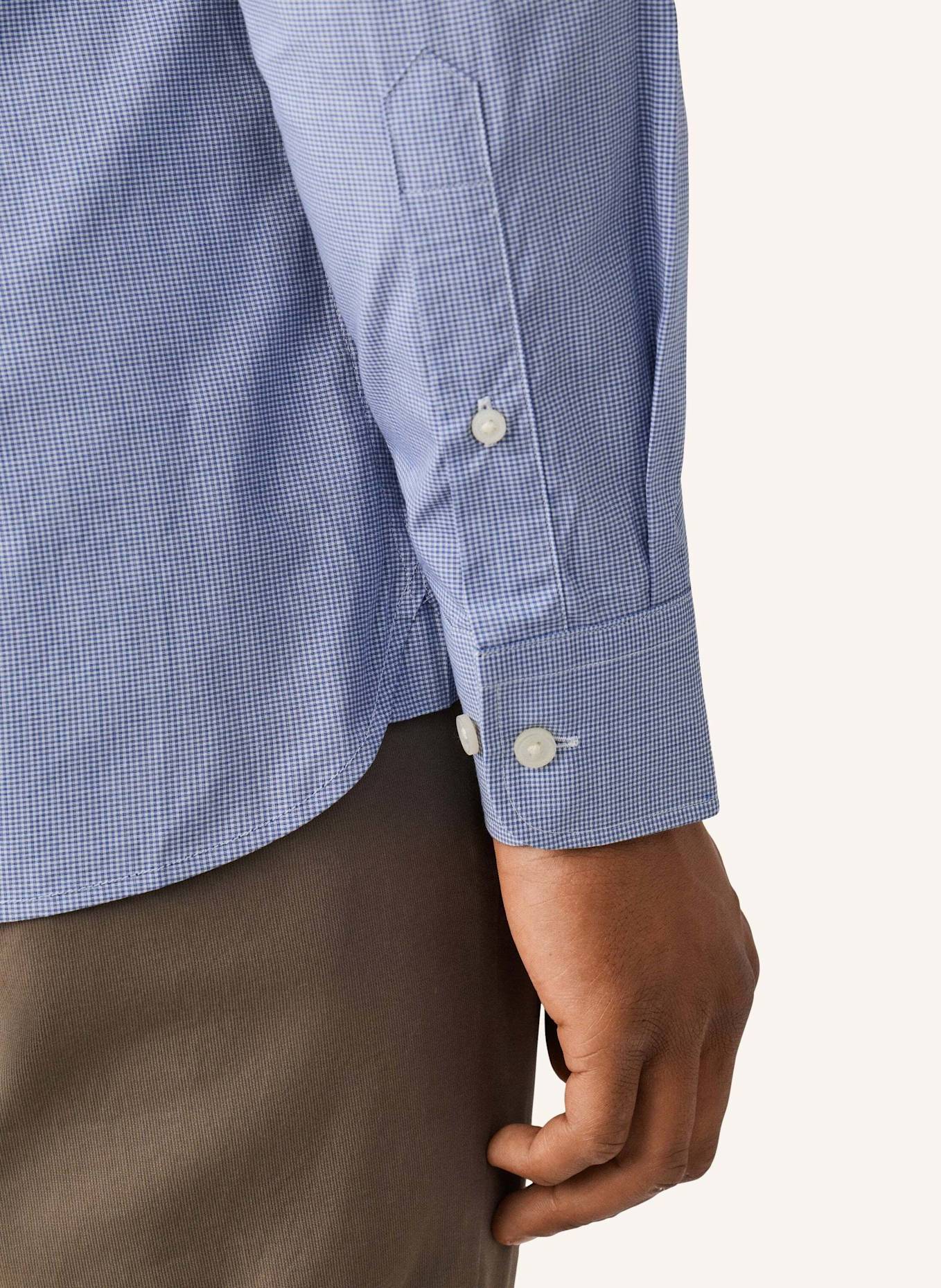 HACKETT LONDON Freizeithemd CITY GINGHAM: DUNKELBLAU