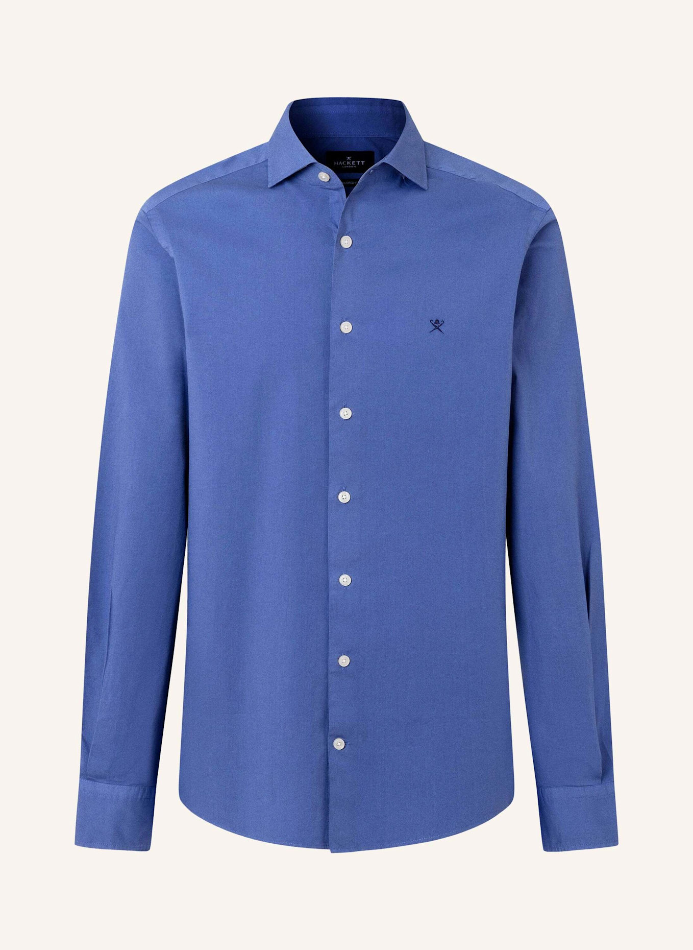 HACKETT LONDON Freizeithemd ESS STRETCH POP: BLAU