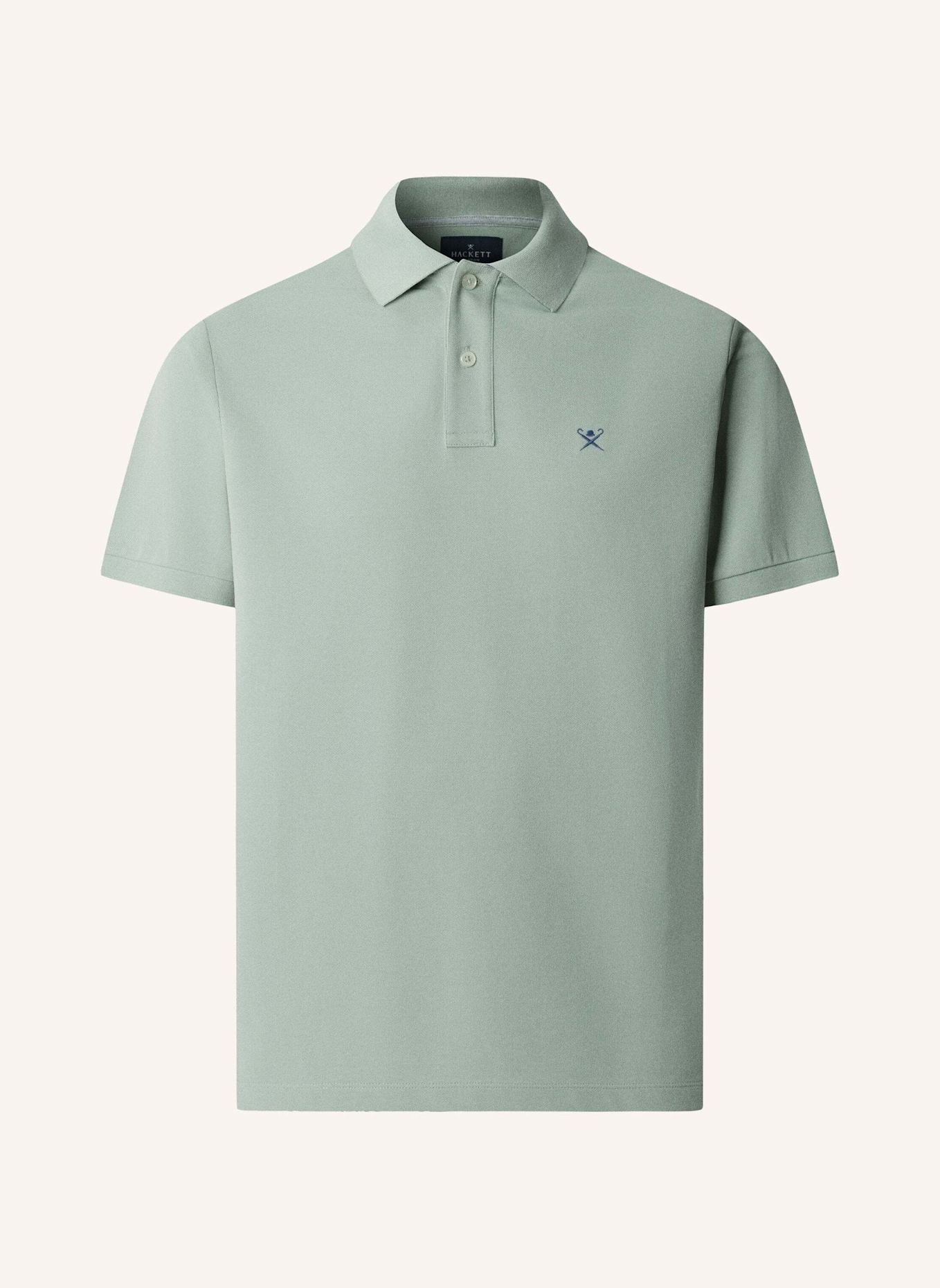 HACKETT LONDON Poloshirt SLIM FIT LOGO: GRÜN