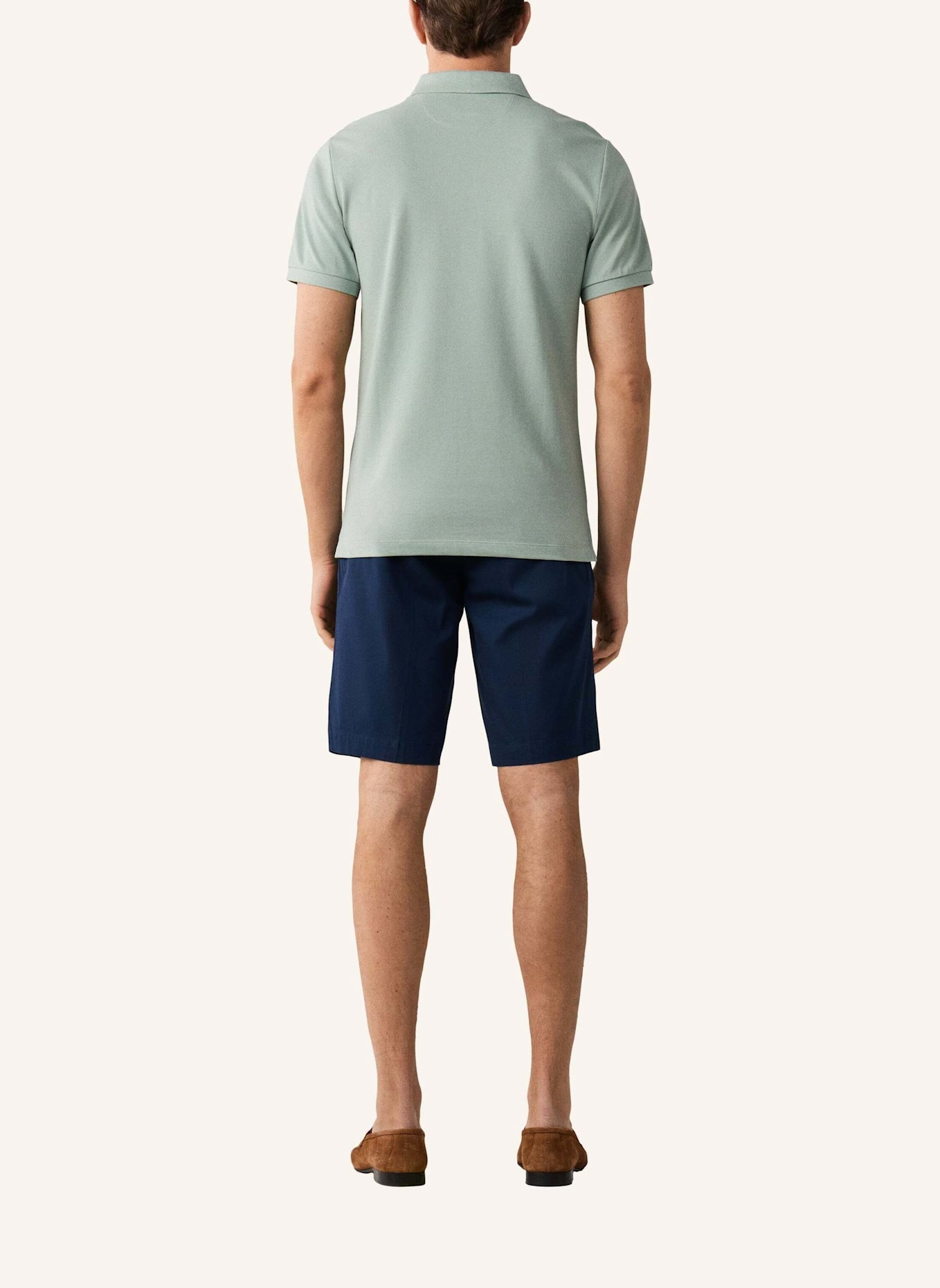 HACKETT LONDON Poloshirt SLIM FIT LOGO: GRÜN