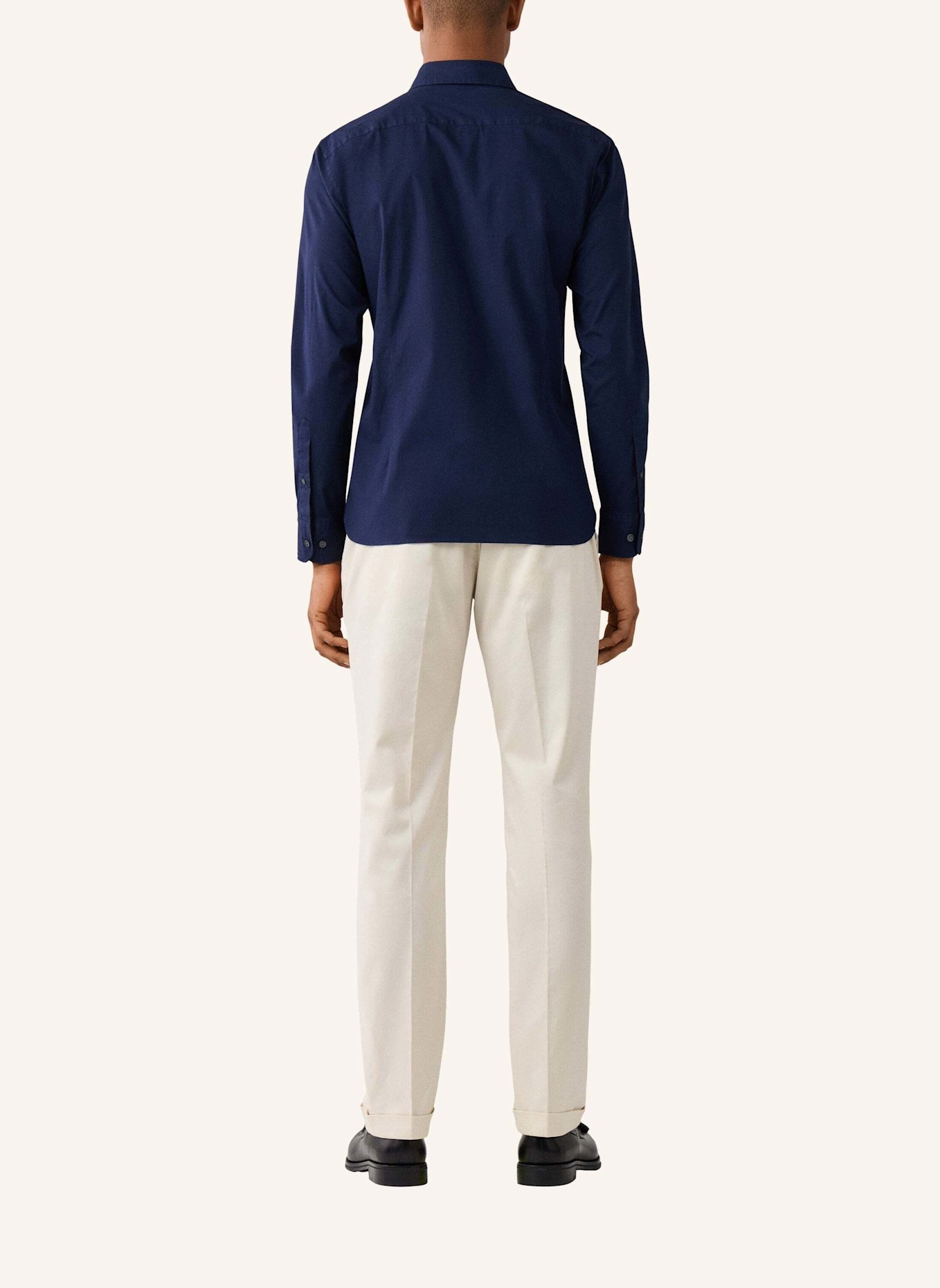 HACKETT LONDON Freizeithemd ESS STRETCH POP: BLAU