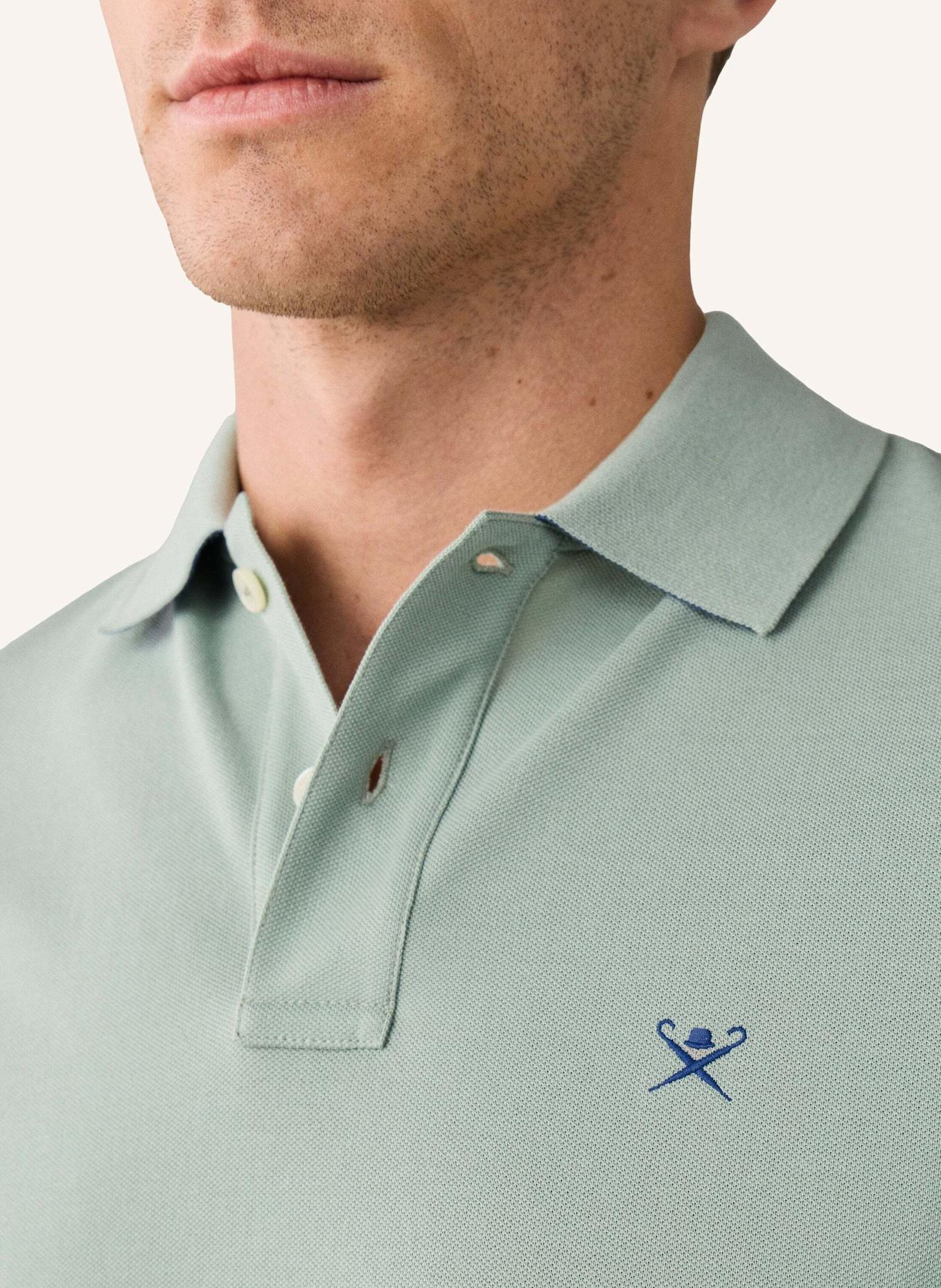 HACKETT LONDON Poloshirt SLIM FIT LOGO: GRÜN