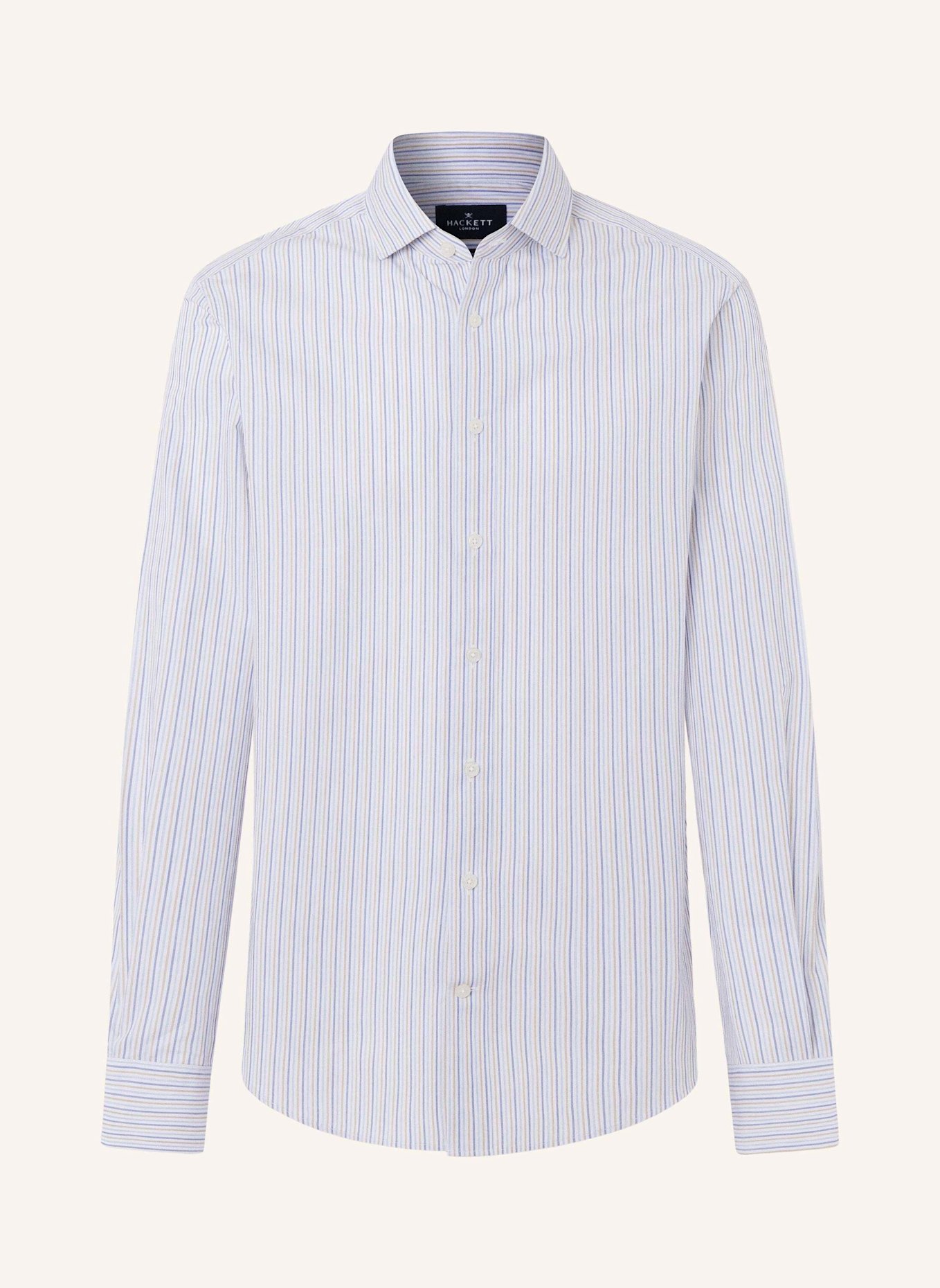 HACKETT LONDON Freizeithemd TRIO COLOR STRIPE: BLAU