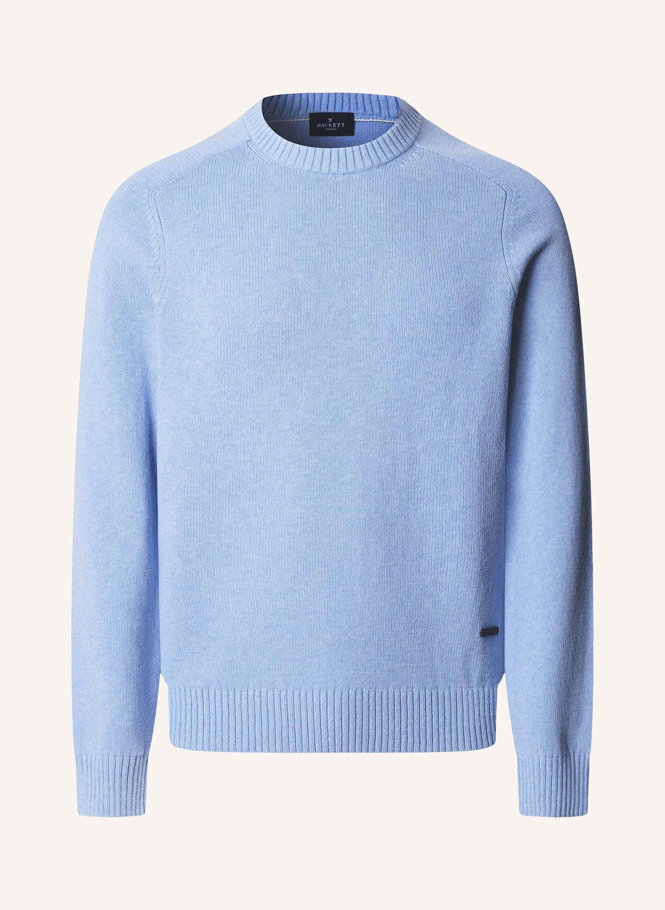 HACKETT LONDON Pullover SADDLE CREW: BLAU