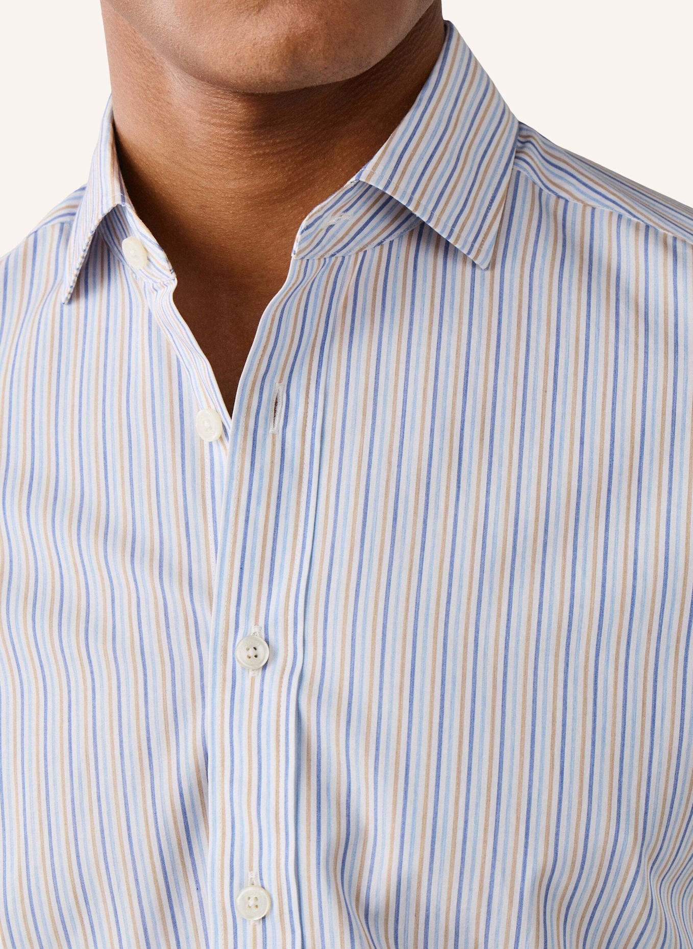 HACKETT LONDON Freizeithemd TRIO COLOR STRIPE: BLAU