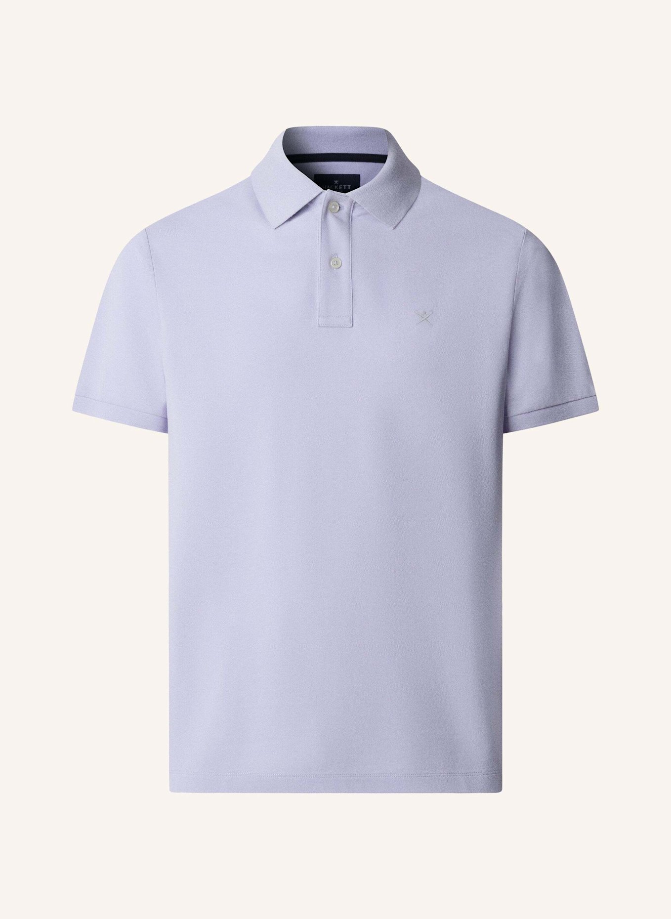 HACKETT LONDON Poloshirt SLIM FIT LOGO: LILA
