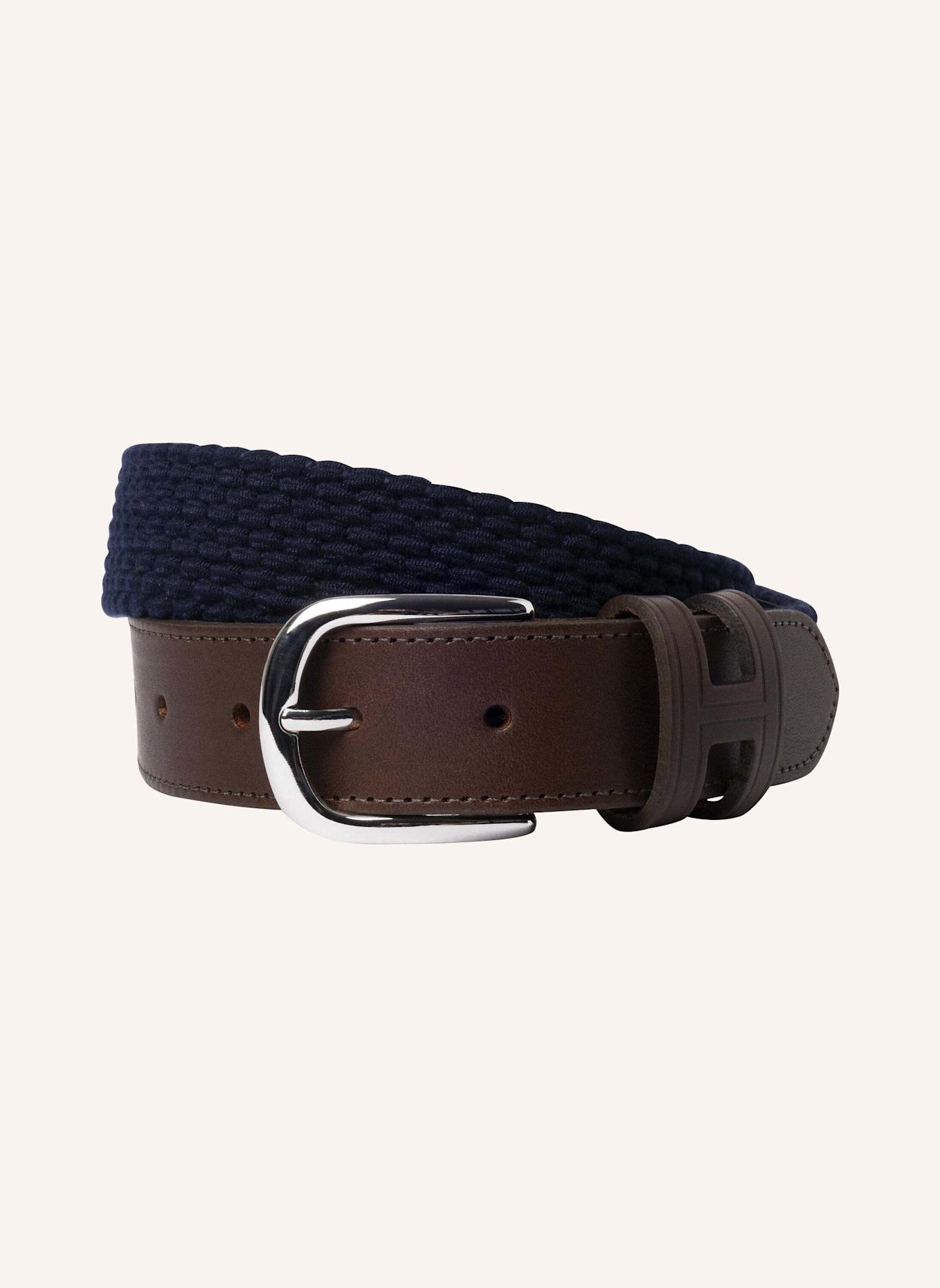 HACKETT LONDON Gürtel PARACHUTE BELT: DUNKELBLAU