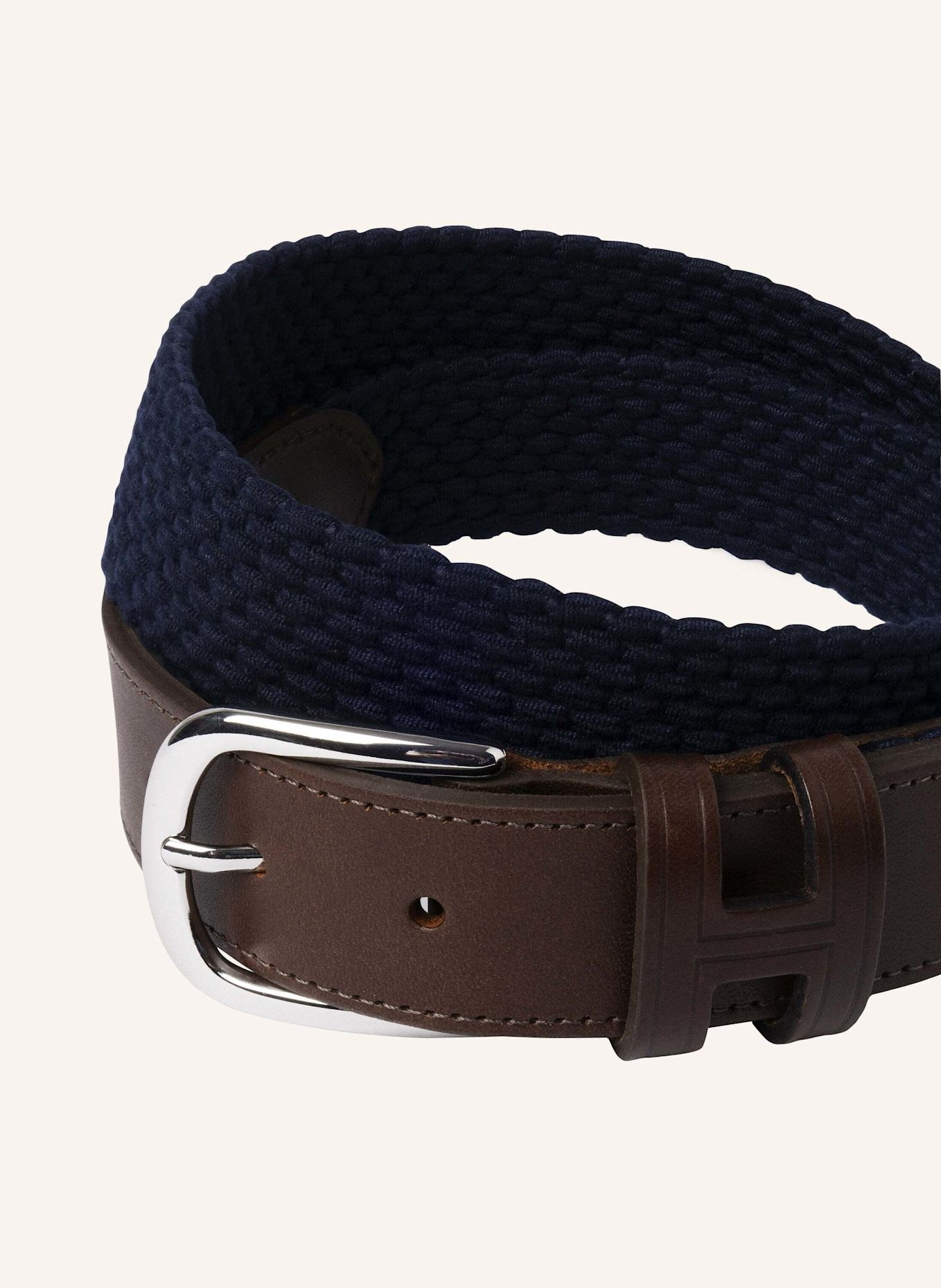 HACKETT LONDON Gürtel PARACHUTE BELT: DUNKELBLAU