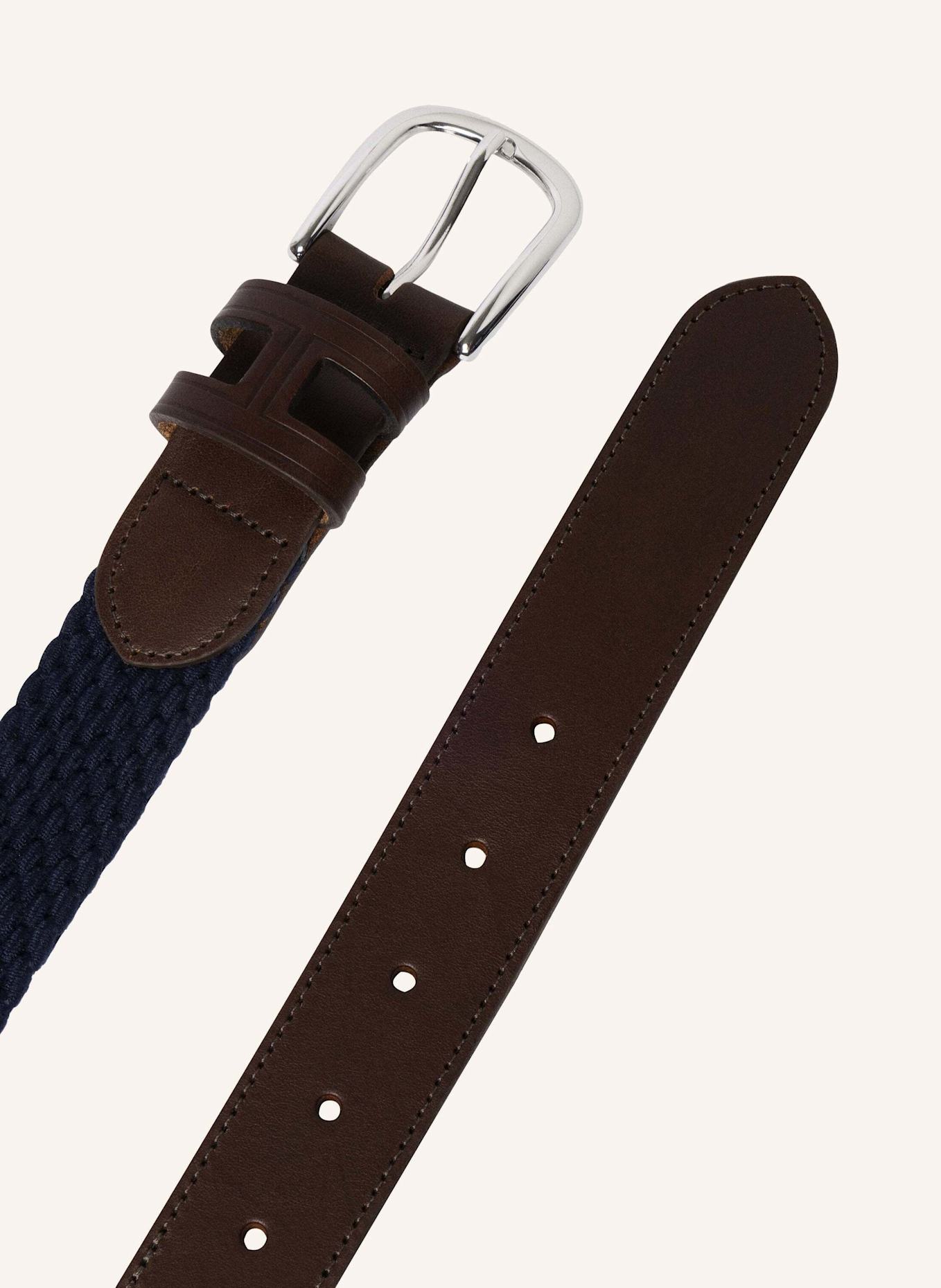 HACKETT LONDON Gürtel PARACHUTE BELT: DUNKELBLAU