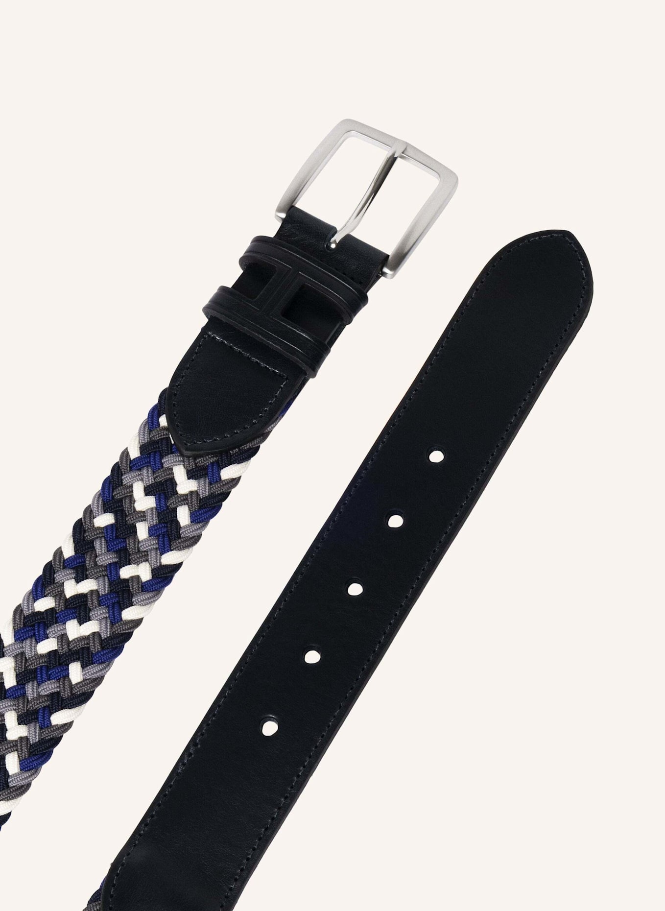HACKETT LONDON Gürtel MULTI PARA PLAIT BLT: DUNKELBLAU