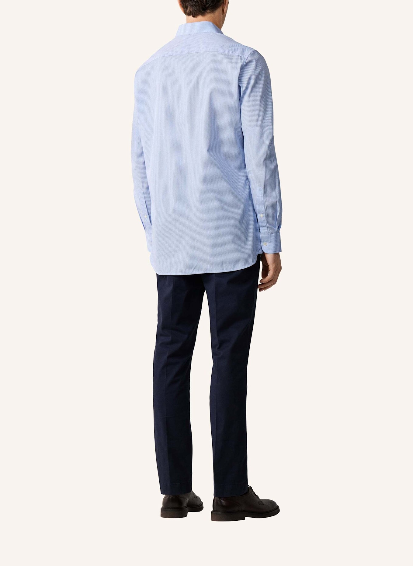 HACKETT LONDON Freizeithemd CITY SHADOW STRIPE: BLAU