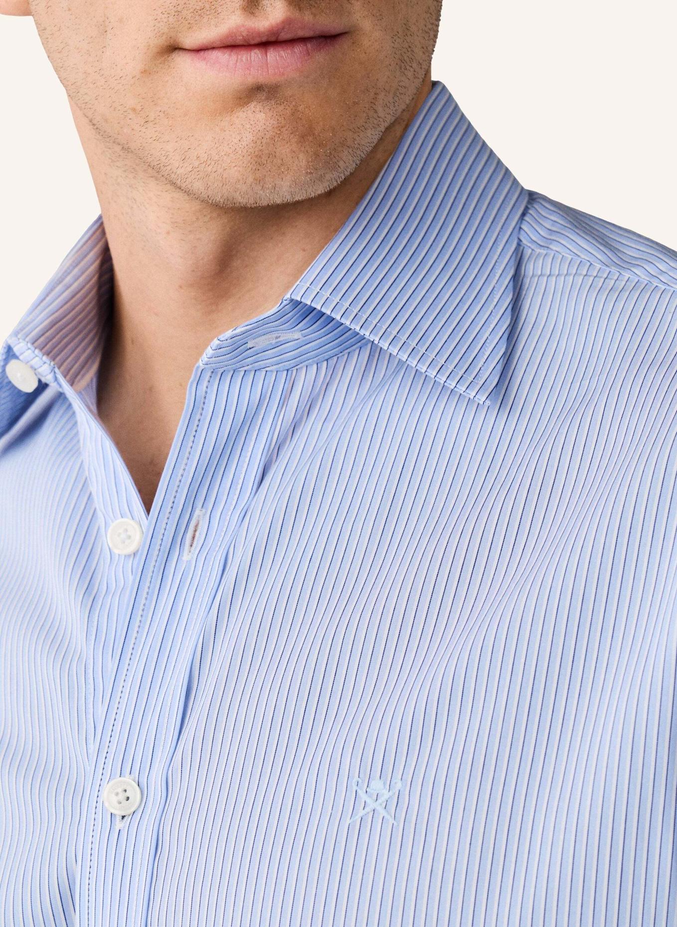 HACKETT LONDON Freizeithemd CITY SHADOW STRIPE: BLAU
