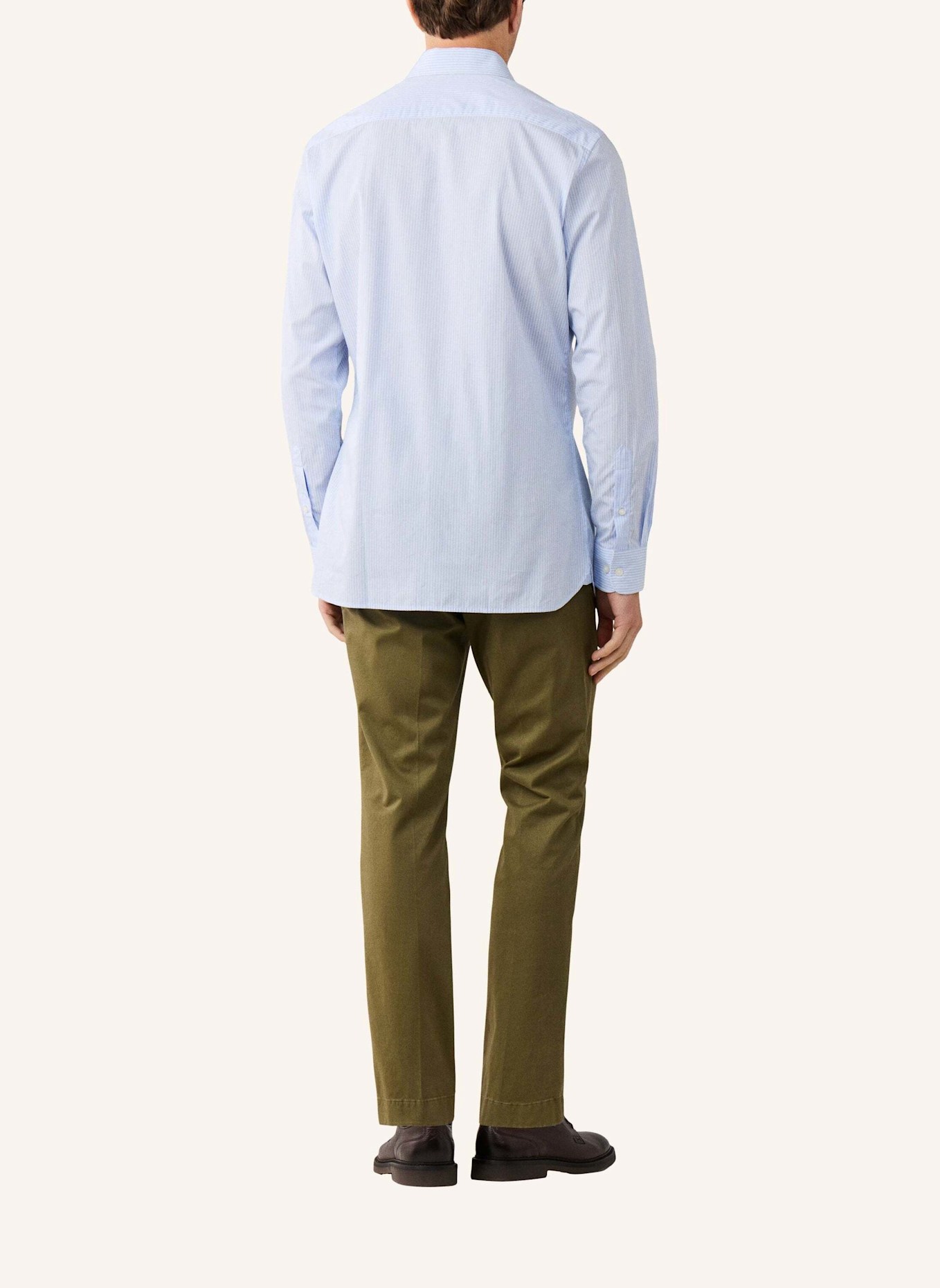 HACKETT LONDON Freizeithemd CITY AWNING STRIPE: HELLBLAU