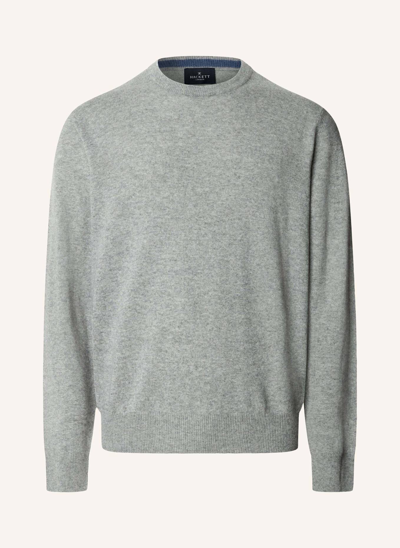 HACKETT LONDON Pullover MERINO CASH MIX CREW: BEIGE