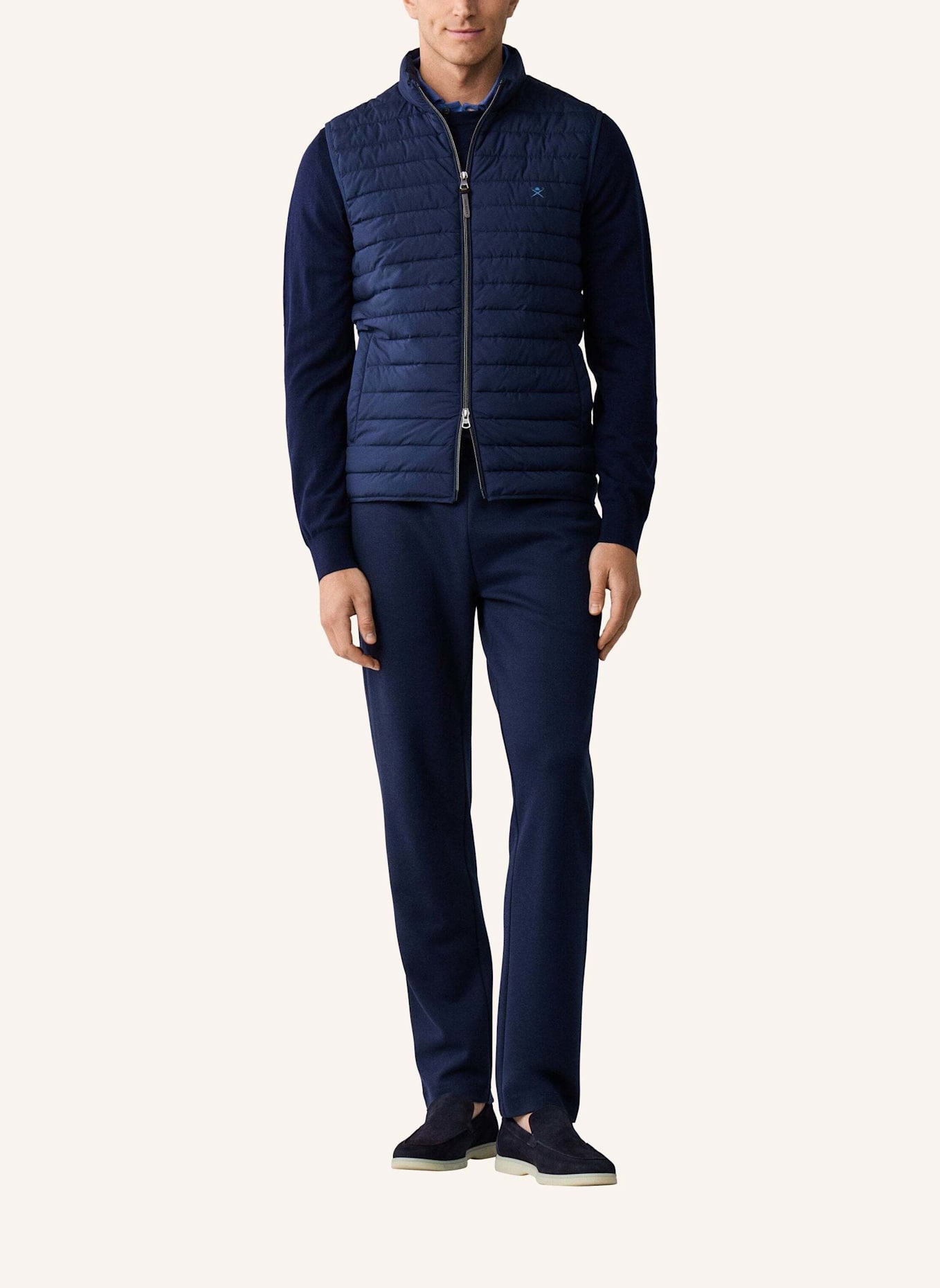 HACKETT LONDON Gilet ULTRA LW GILET: BLAU