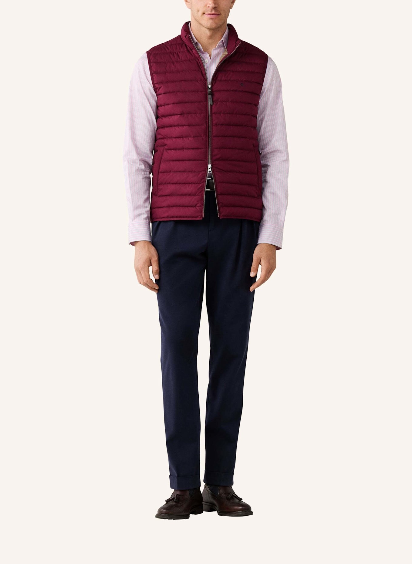 HACKETT LONDON Gilet ULTRA LW GILET: ROT