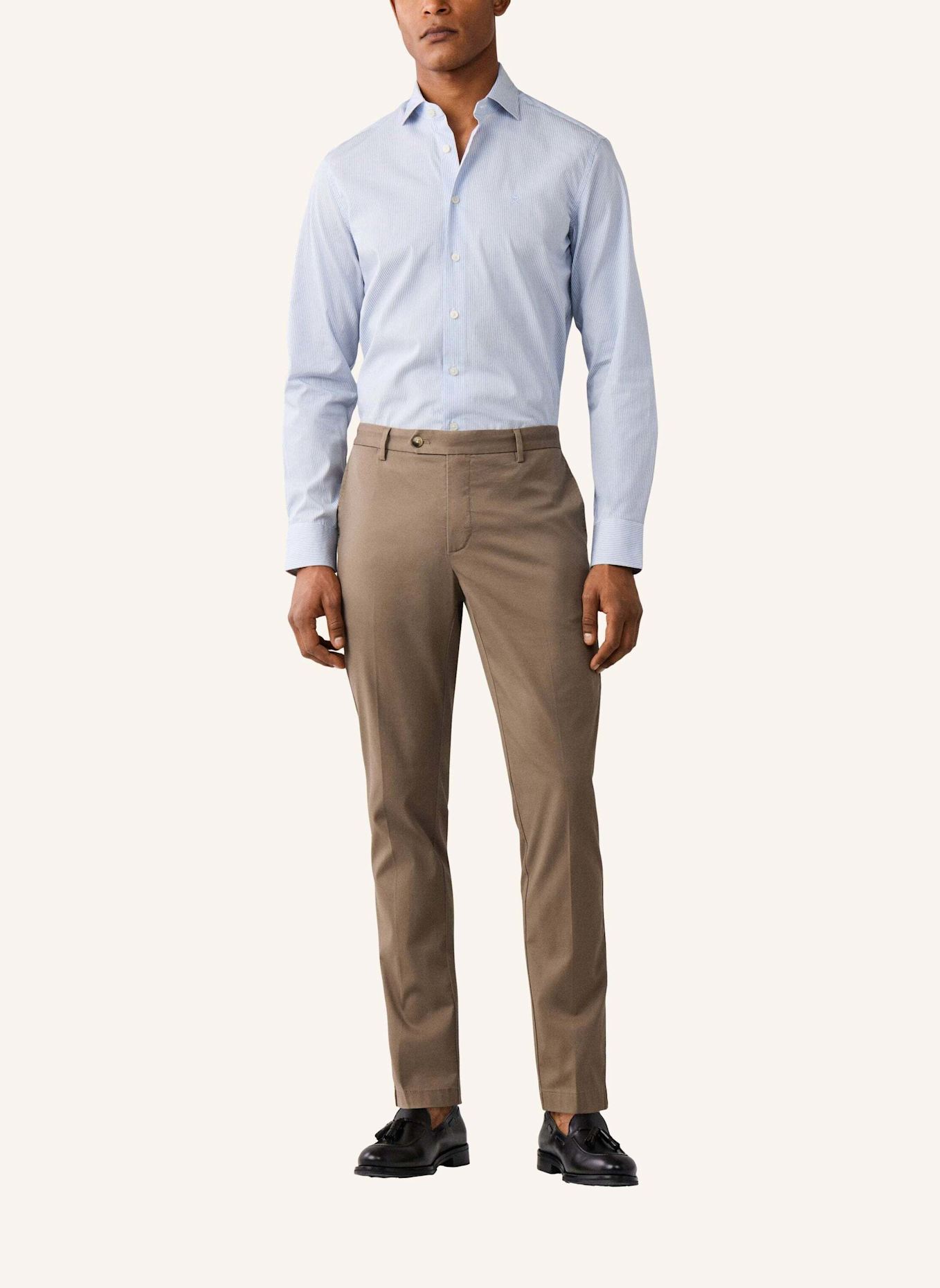 HACKETT LONDON Freizeithemd CITY BENGAL: HELLBLAU