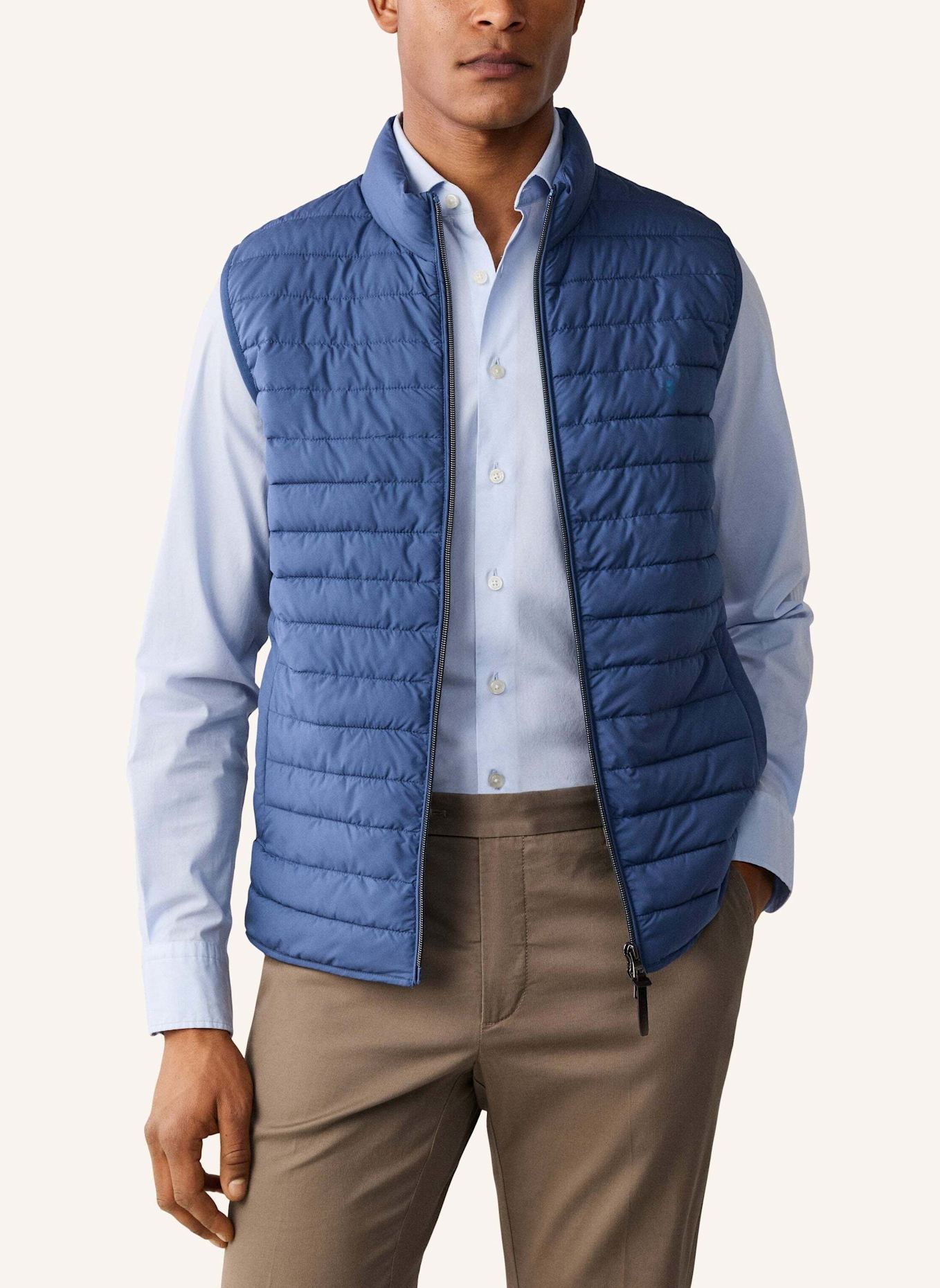 HACKETT LONDON Gilet ULTRA LW GILET: BLAU