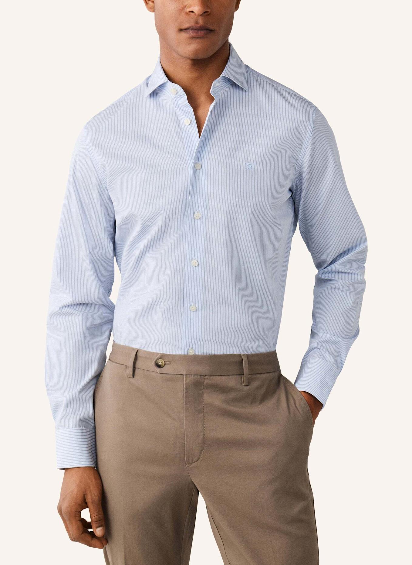 HACKETT LONDON Freizeithemd CITY BENGAL: HELLBLAU