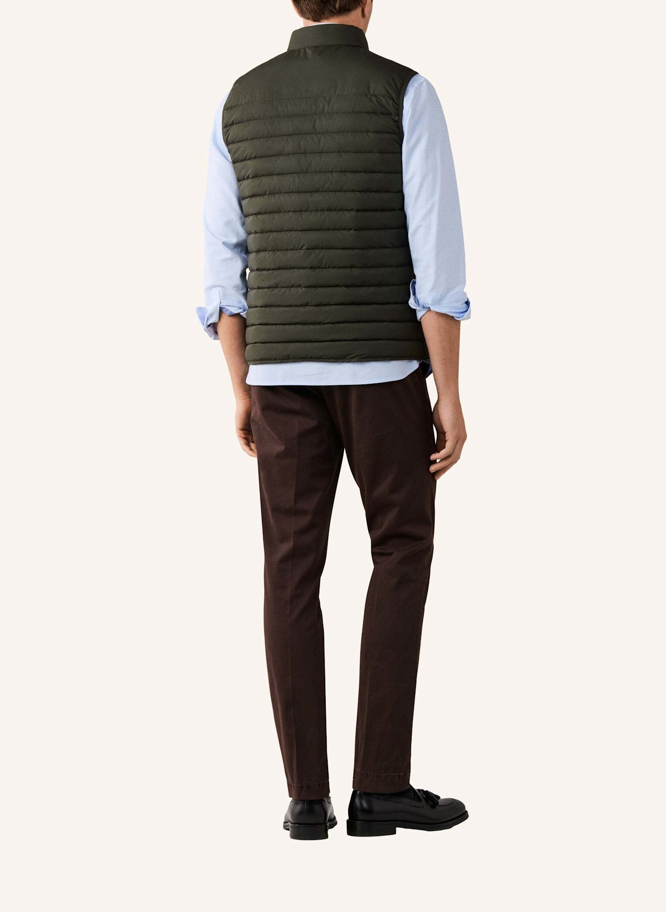 HACKETT LONDON Gilet ULTRA LW GILET: GRÜN