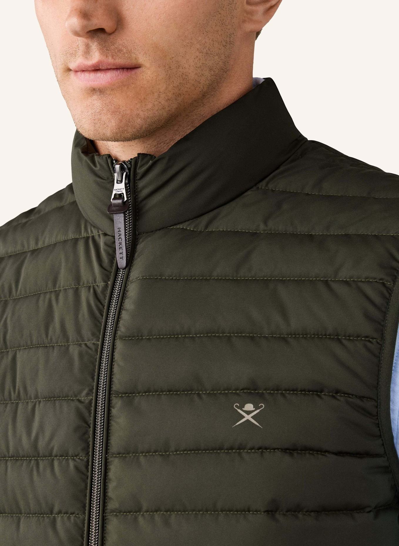HACKETT LONDON Gilet ULTRA LW GILET: GRÜN