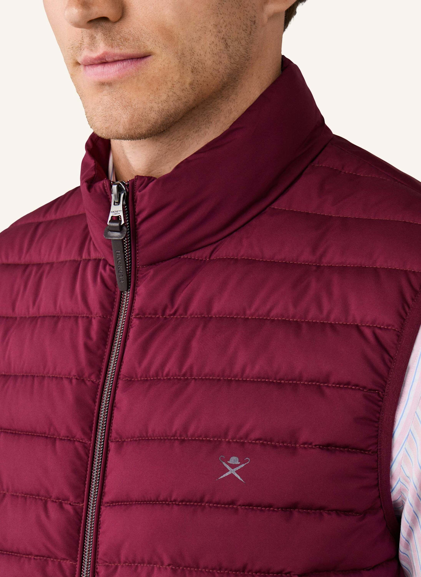 HACKETT LONDON Gilet ULTRA LW GILET: ROT
