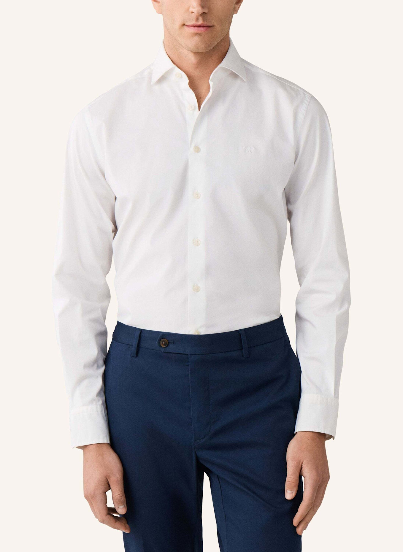 HACKETT LONDON Freizeithemd ESS STRETCH POP: WEISS