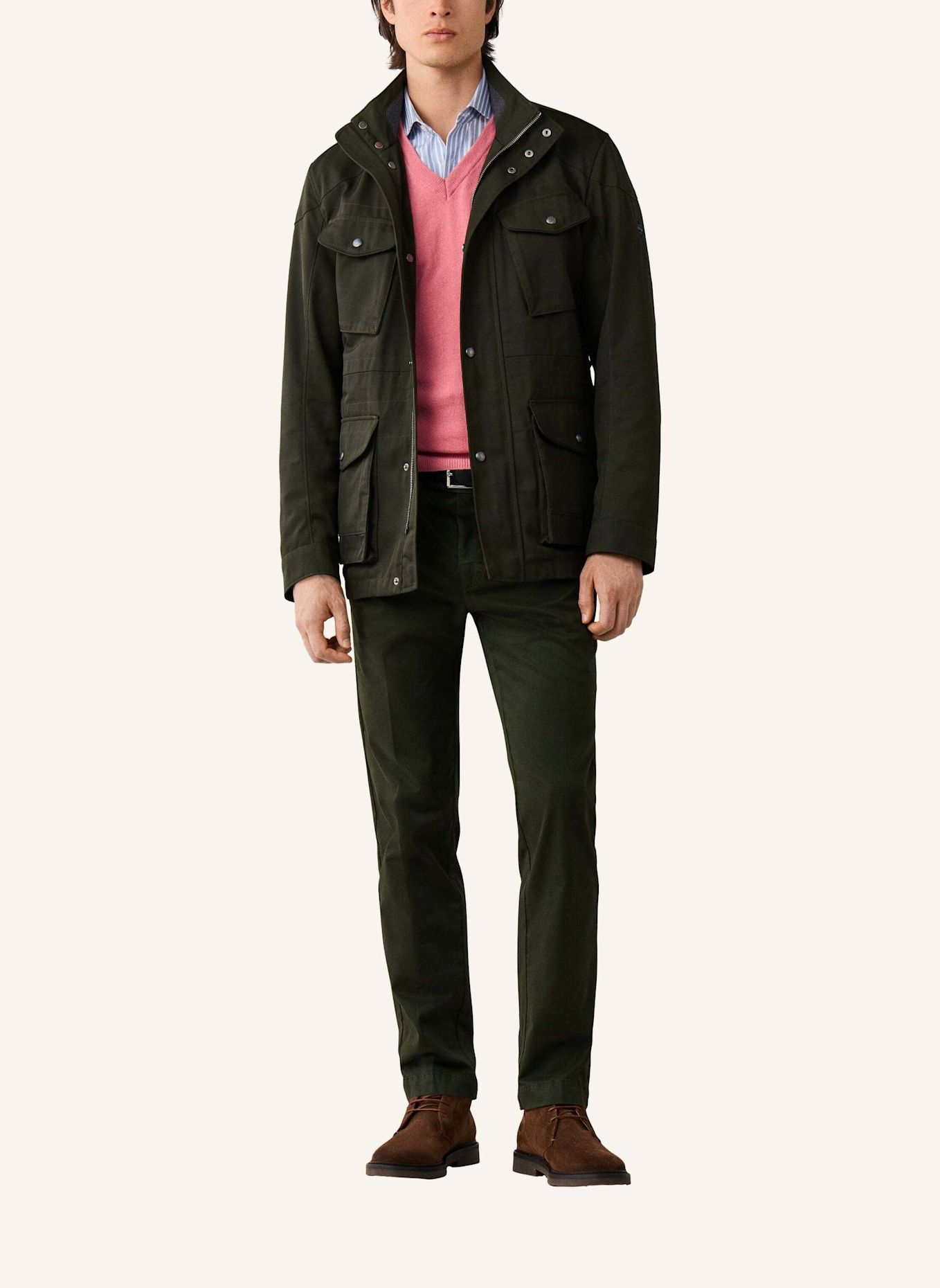 HACKETT LONDON Regenjacke VELOSPEED: GRÜN