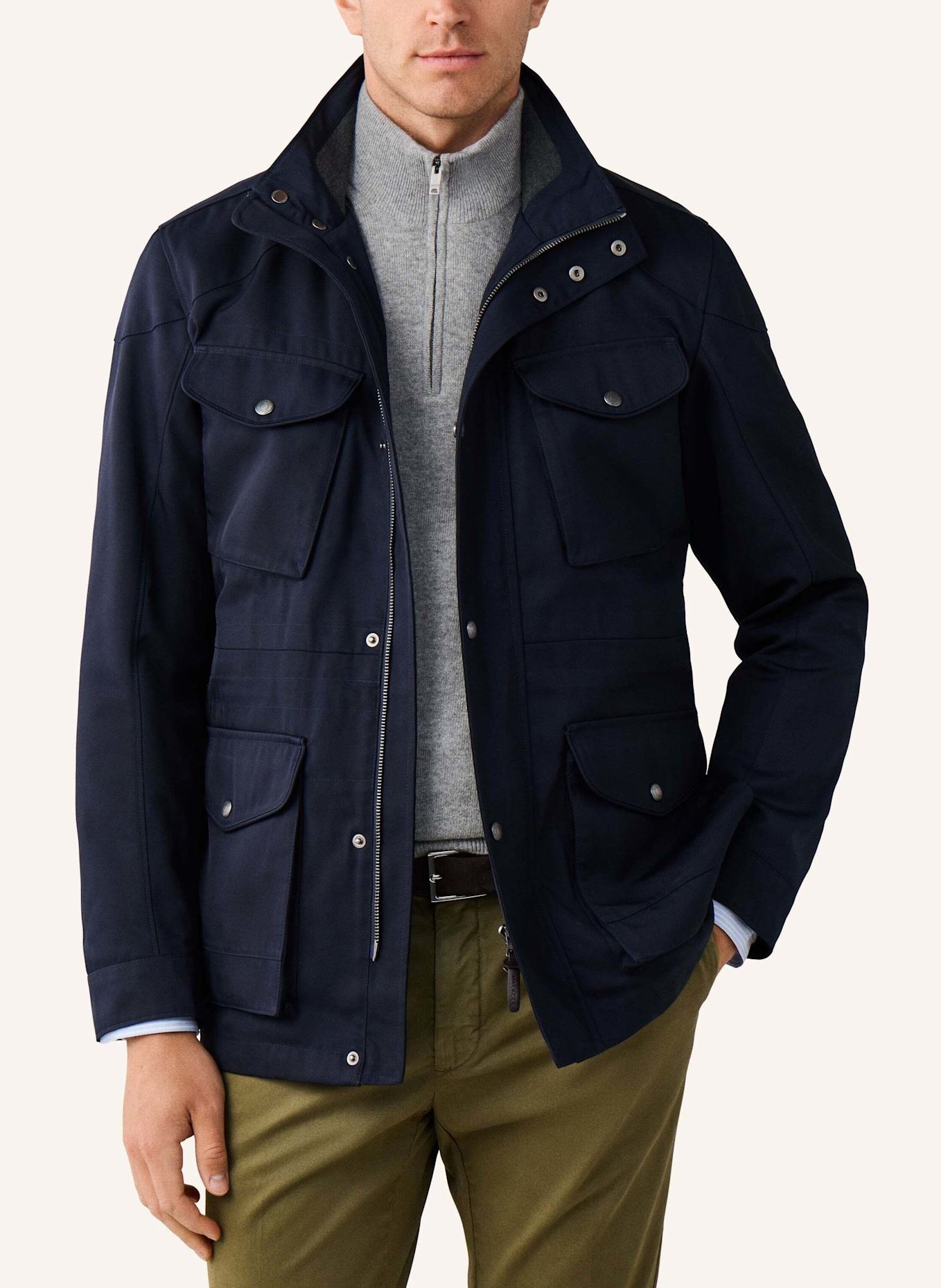 HACKETT LONDON Regenjacke VELOSPEED: BLAU