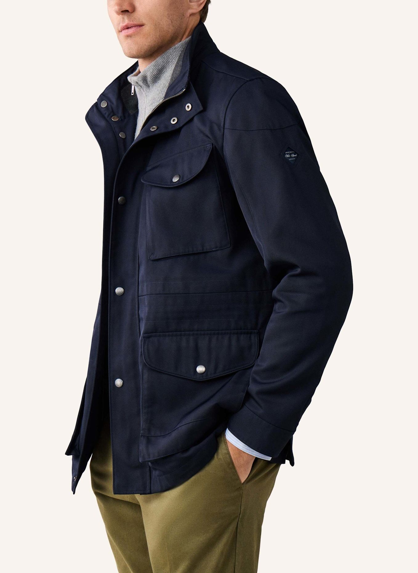 HACKETT LONDON Regenjacke VELOSPEED: BLAU
