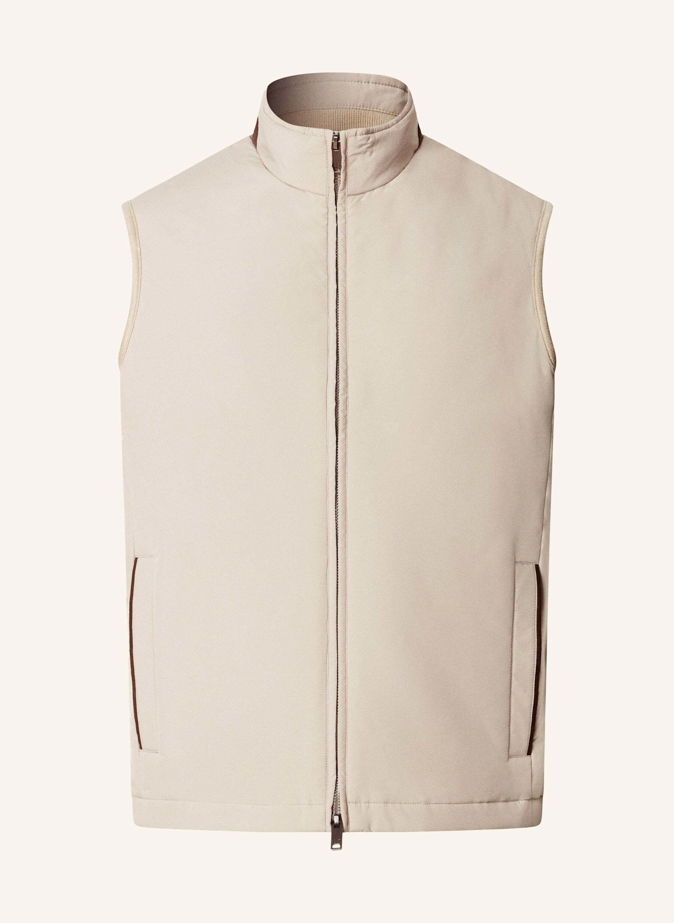 HACKETT LONDON Gilet WINDSOR GILET: BEIGE