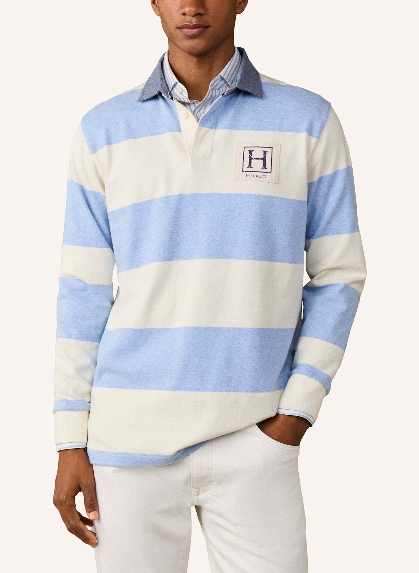 HACKETT LONDON Poloshirt HERITAGE H STRIPE RBY: BLAU