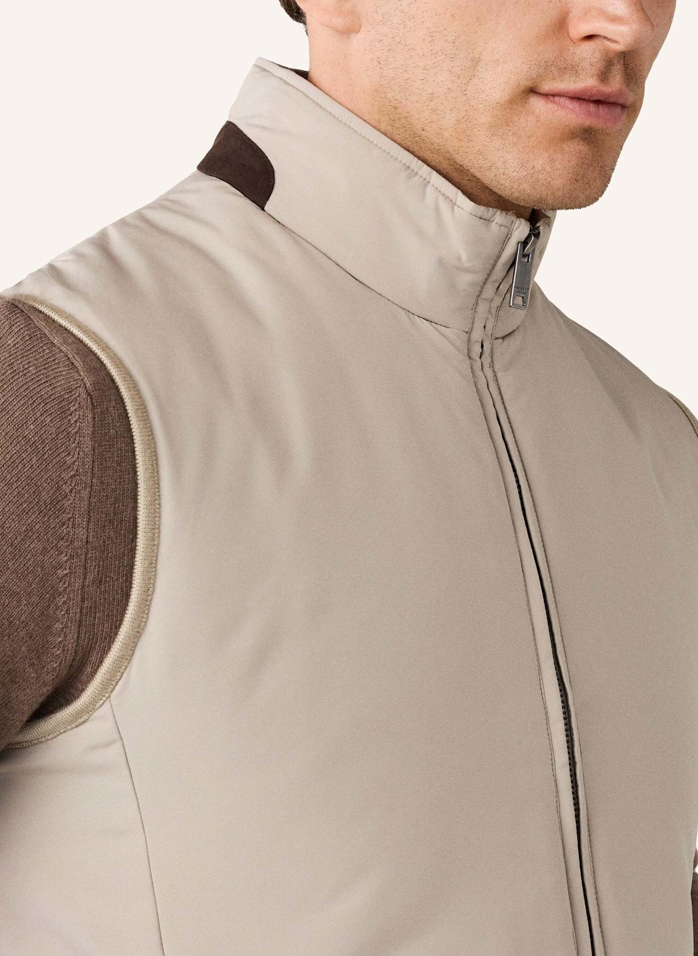 HACKETT LONDON Gilet WINDSOR GILET: BEIGE