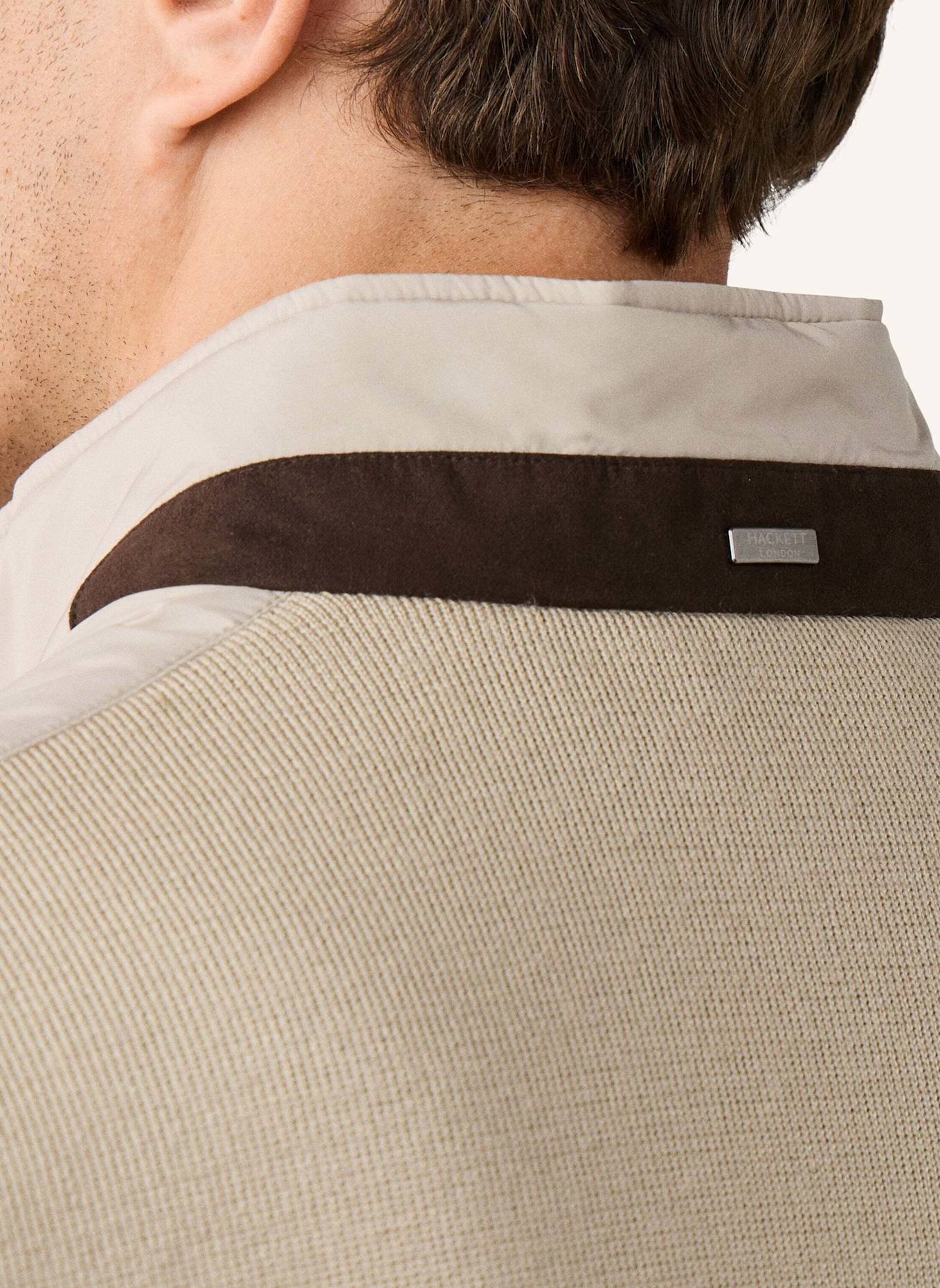 HACKETT LONDON Gilet WINDSOR GILET: BEIGE