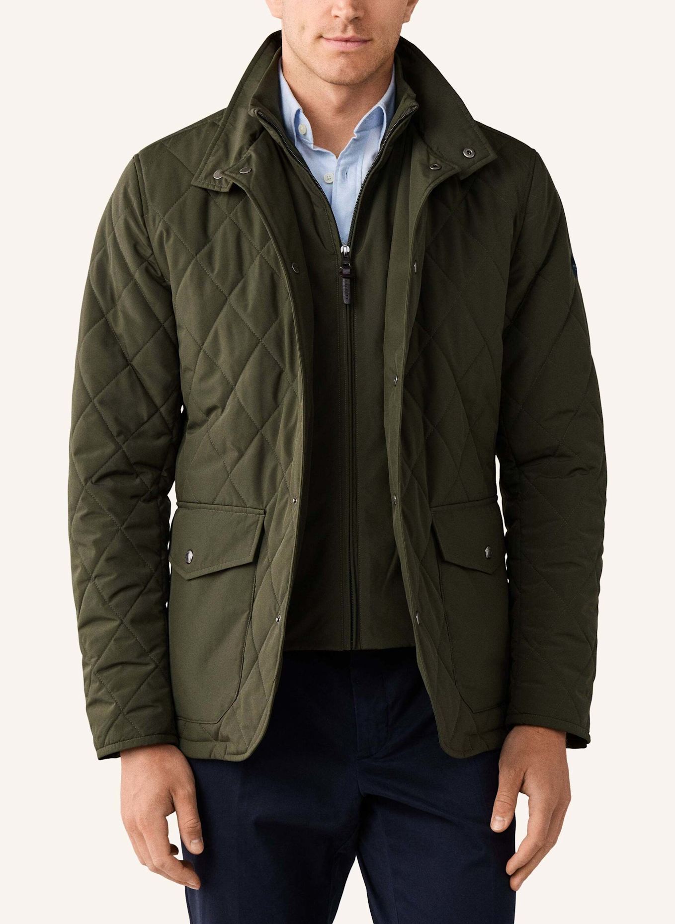 HACKETT LONDON Regenjacke PADDOCK JKT: GRÜN
