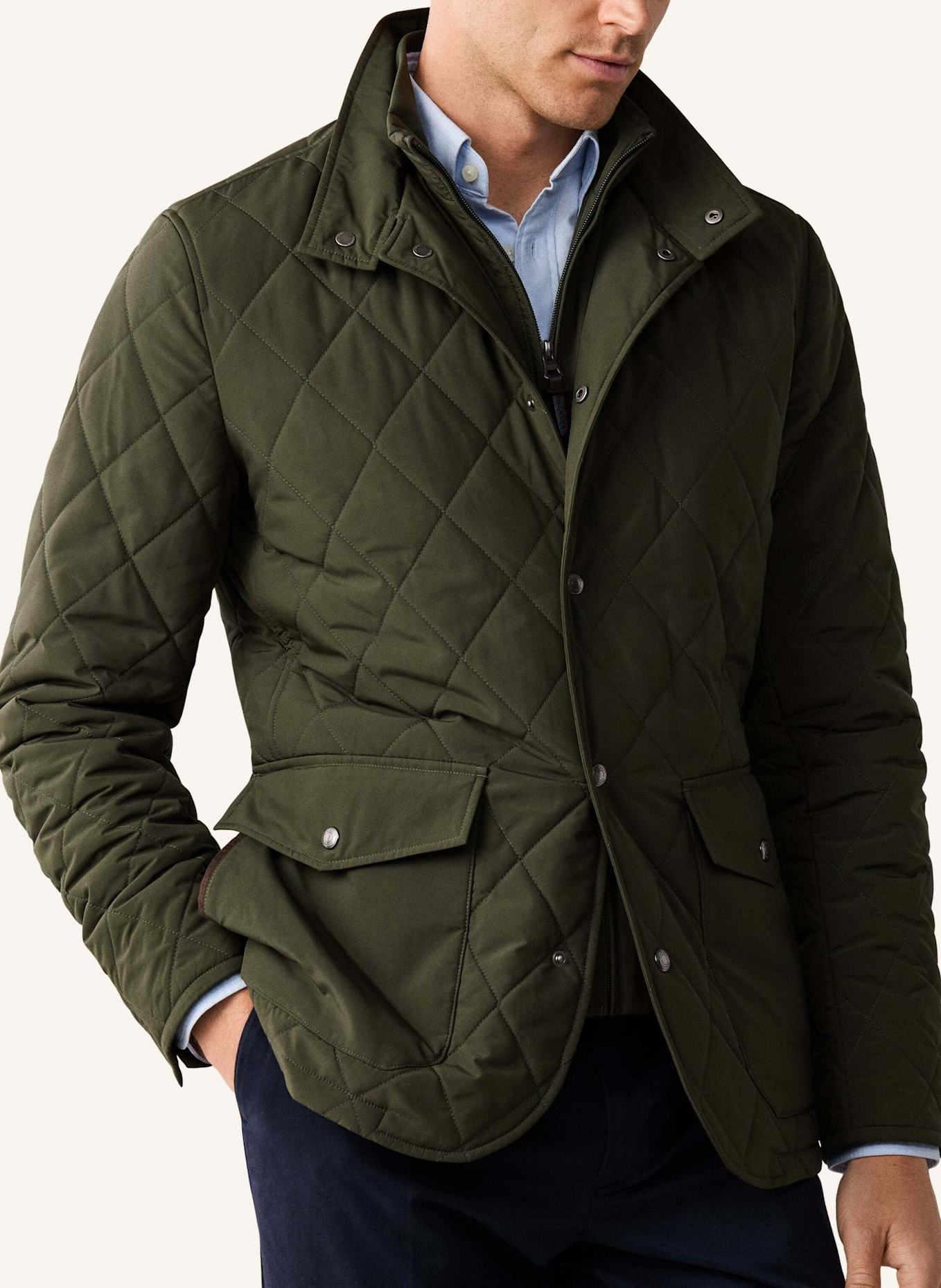 HACKETT LONDON Regenjacke PADDOCK JKT: GRÜN